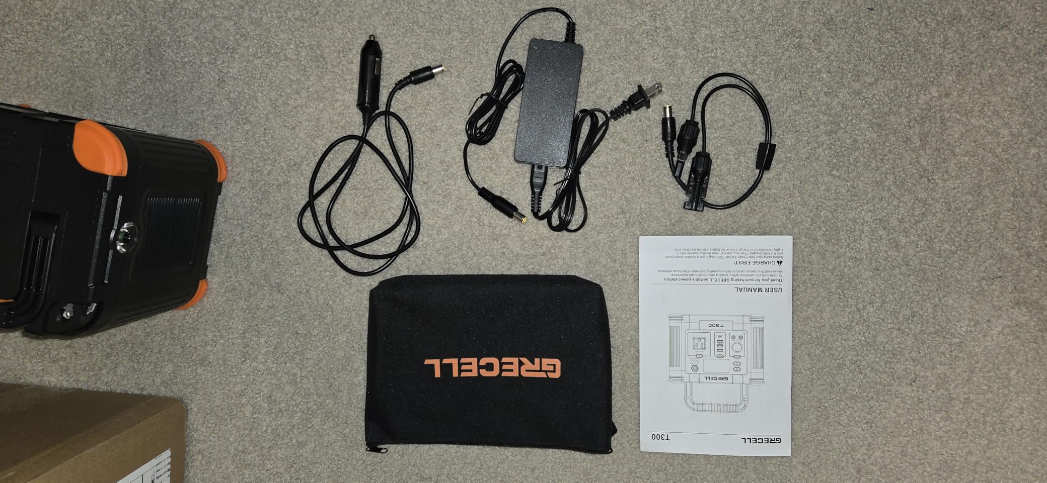 GRECELL Portable Power Station 300W (Peak 600W), 288Wh Solar Generator with 60W USB-C PD Output customer photo 2