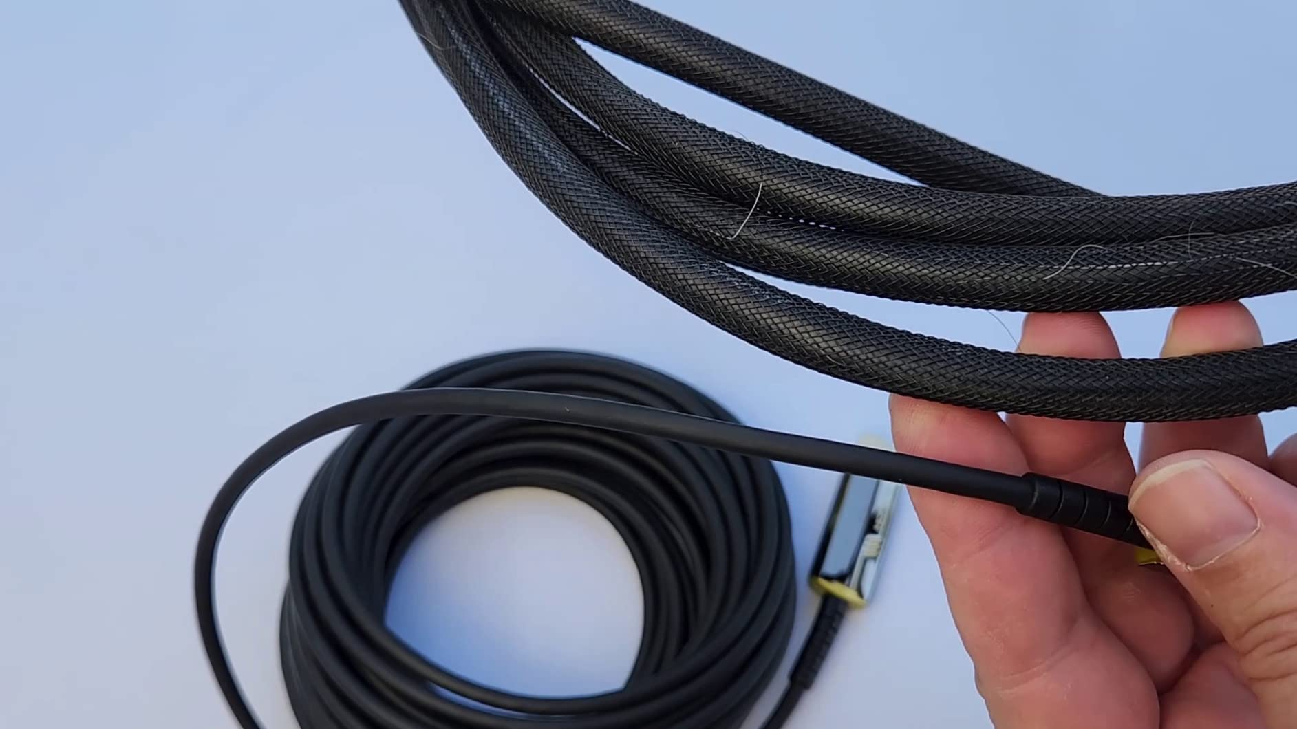 Fiber Optic HDMI Cable 6.6FT/2M, Certified Ultra High Speed HDMI 2.1 Cable 8K@60 4K@120Hz HDR10 HDCP 2.2&2.3, Compatible with Xbox/PS5/PS4, UHD TV, Blu-ray, Gold Plated Connector HDMI Cord customer photo 1