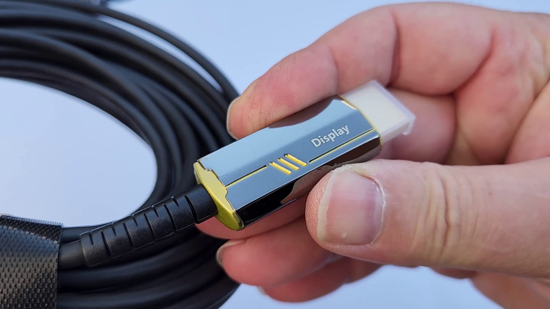 Fiber Optic HDMI Cable 6.6FT/2M, Certified Ultra High Speed HDMI 2.1 Cable 8K@60 4K@120Hz HDR10 HDCP 2.2&2.3, Compatible with Xbox/PS5/PS4, UHD TV, Blu-ray, Gold Plated Connector HDMI Cord customer photo 2