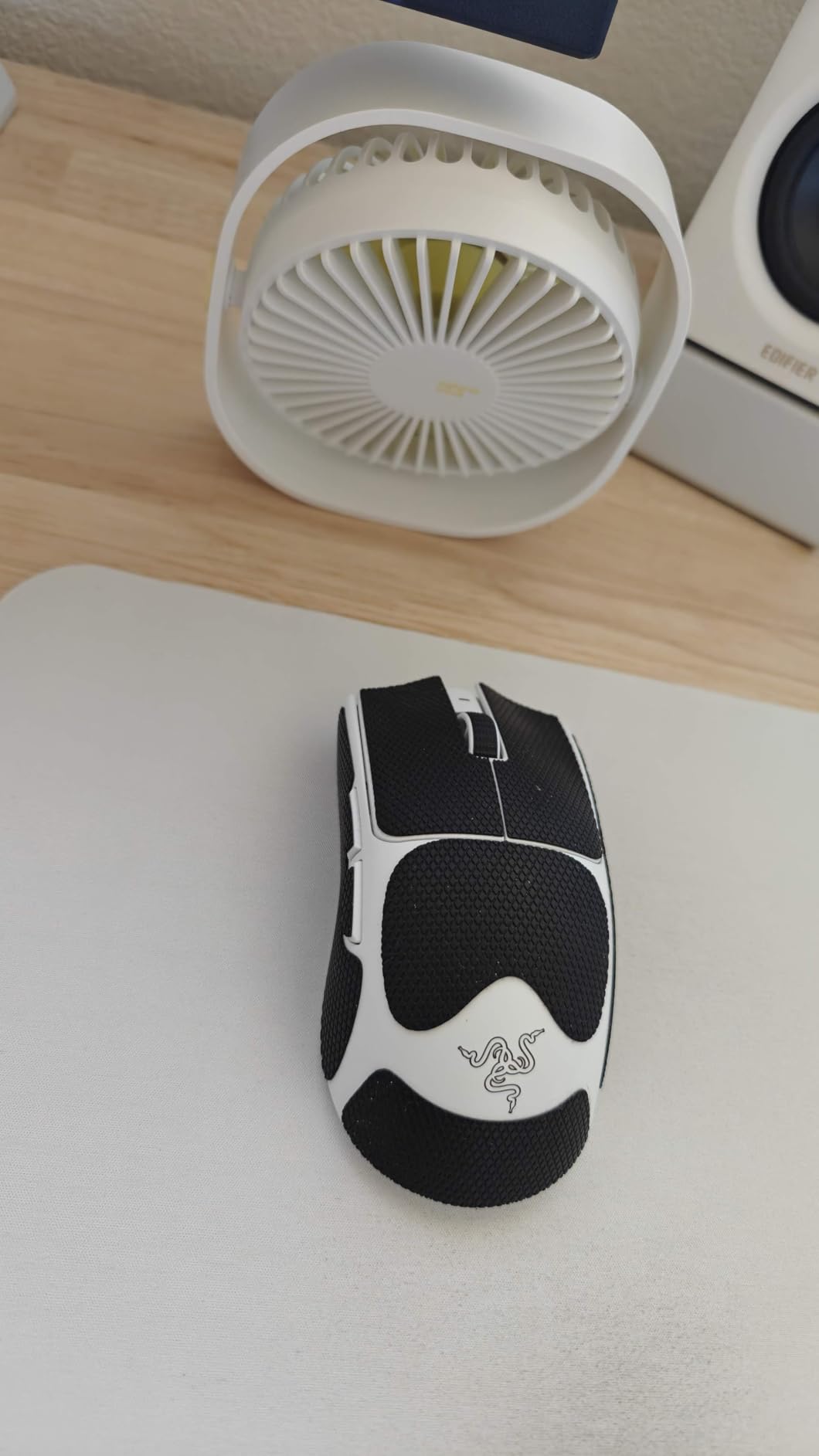 HOTLINEGAMES [Grip Upgrade] 2.0 Plus Anti Slip Mouse Grip Tape Compatible with Razer Viper V3 Pro Gaming Mouse Skins, Sweat Resistant, Cut to Fit,Easy to Apply customer photo 2