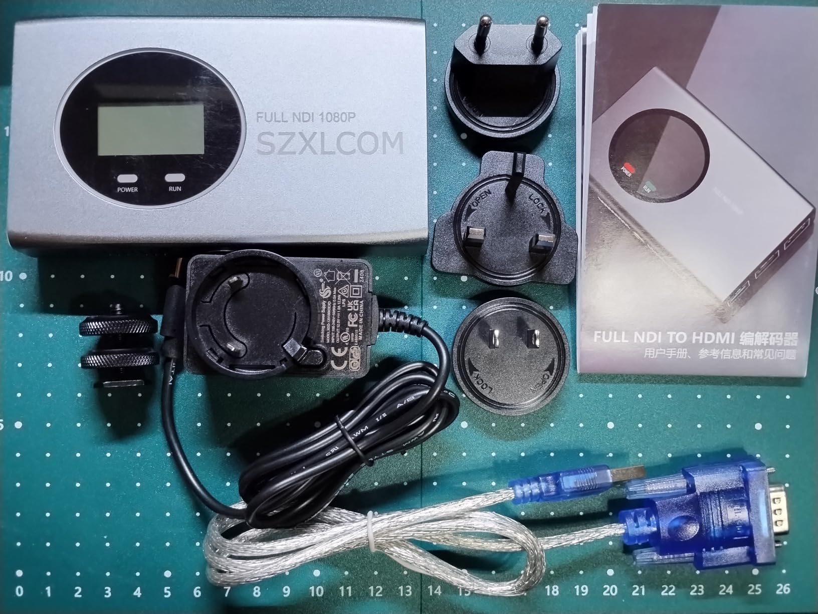 Full NDI Video Encoder Decoder, HDMI to NDI Converter Receiver Extender Capture Recorder, Low latency with HDMI Loopout, for Live Streaming/TV Broadcasting HD 1080P@60fps Support vMix, OBS to YouTube customer photo 2