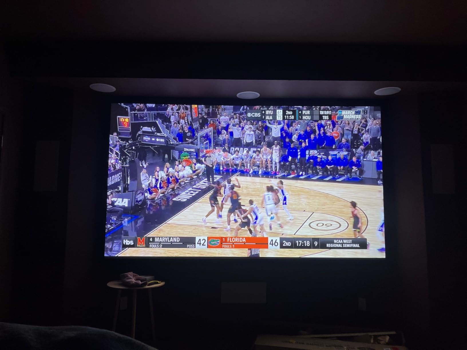 BenQ TK710 4K Laser 3200 Lumens Movie and Gaming Projector with 4ms Response Time | 240Hz Refresh Rate | HDR10 & HLG | ARC/eARC Support | Vertical Lens Shift | 3D Keystone | 1.3x Zoom customer photo 1