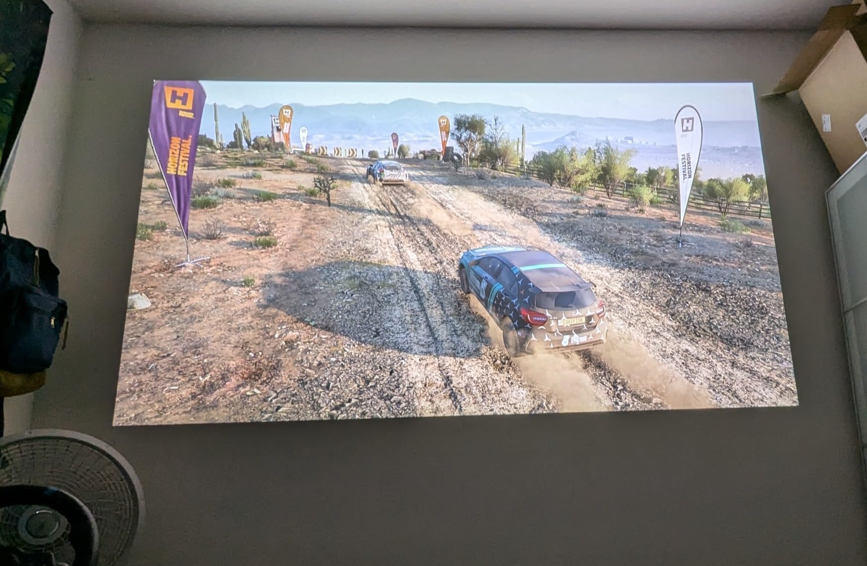 BenQ TK710 4K Laser 3200 Lumens Movie and Gaming Projector with 4ms Response Time | 240Hz Refresh Rate | HDR10 & HLG | ARC/eARC Support | Vertical Lens Shift | 3D Keystone | 1.3x Zoom customer photo 2