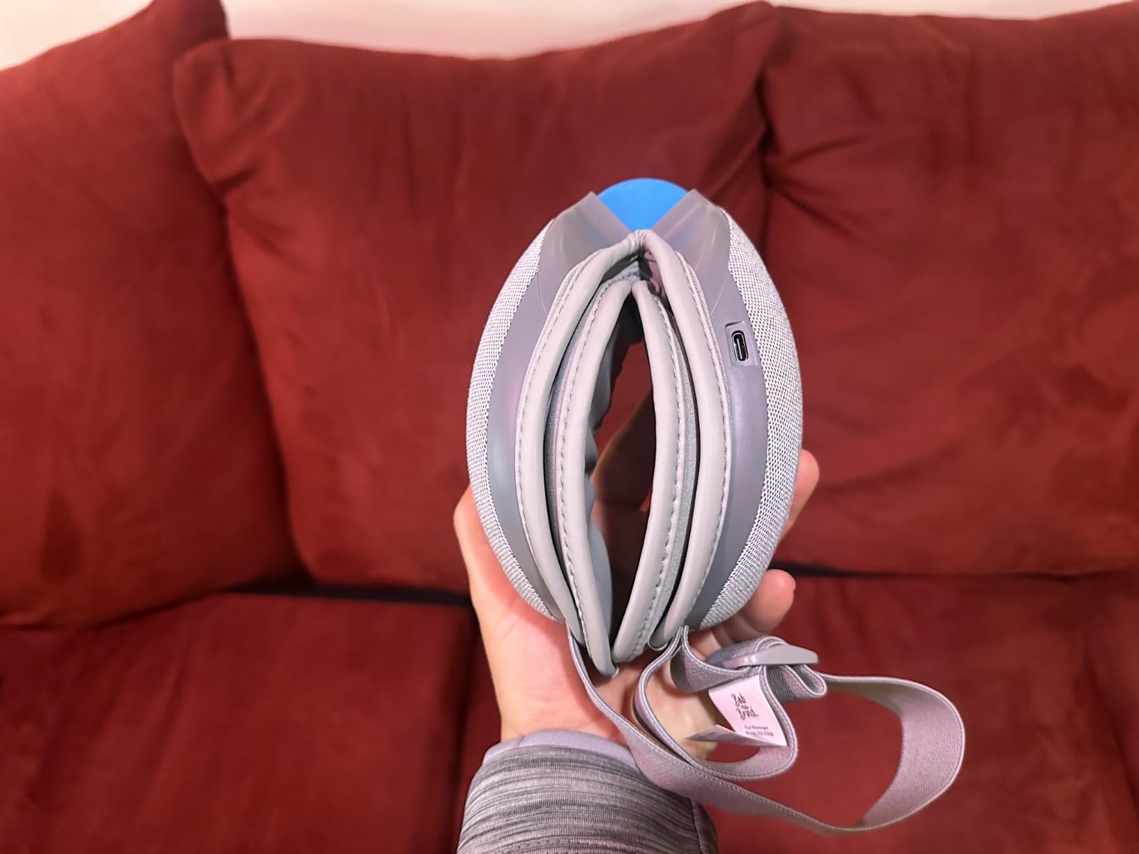 BOB AND BRAD Eye Massager with Heat and Cooling, EyeOasis 2 Eye Massager for Migraines FSA Eligible/HSA Eligible, Heated Face Massager for Dry Eye Migraine Relief, Warm Compress for Stress Relief customer photo 2