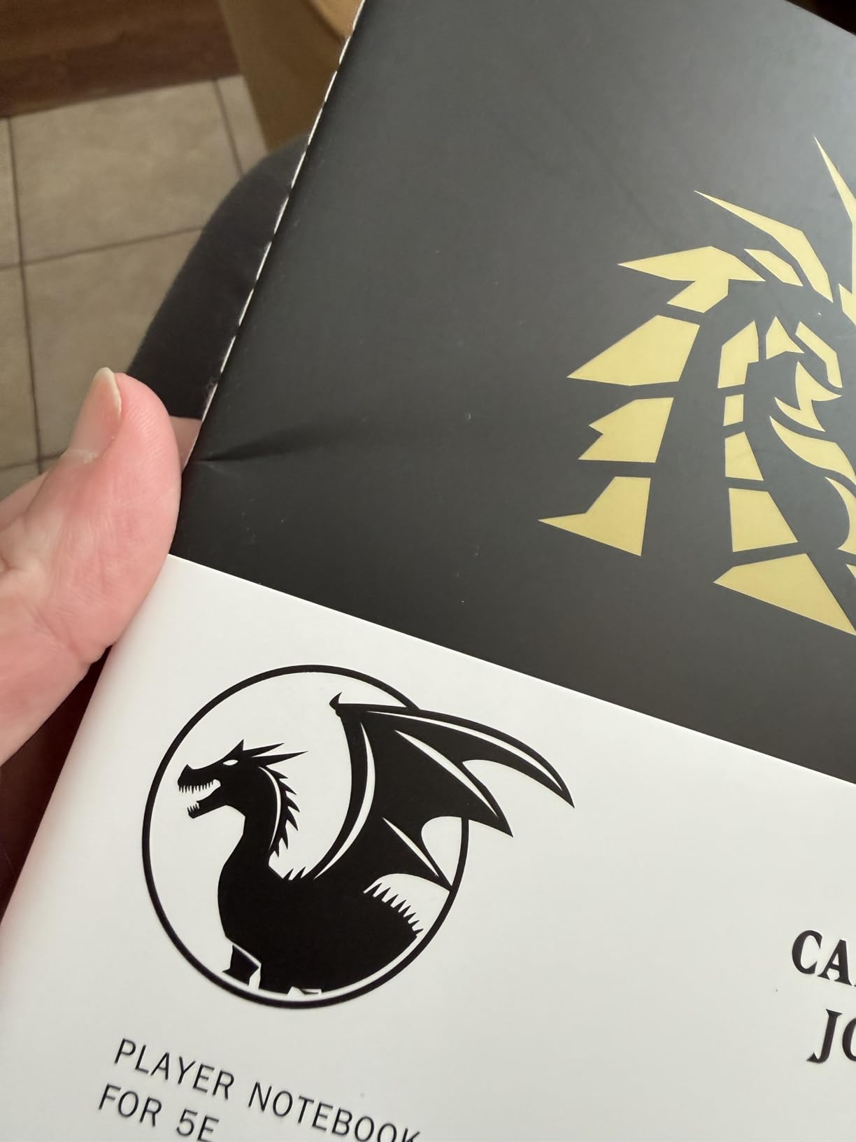 Mazeran Campaign Journal for Dungeons and Dragons 5e - A5 Softcover Notebook - DnD journal, DnD notebook, D&D 5e, Character journal (PACK OF 3) customer photo 1