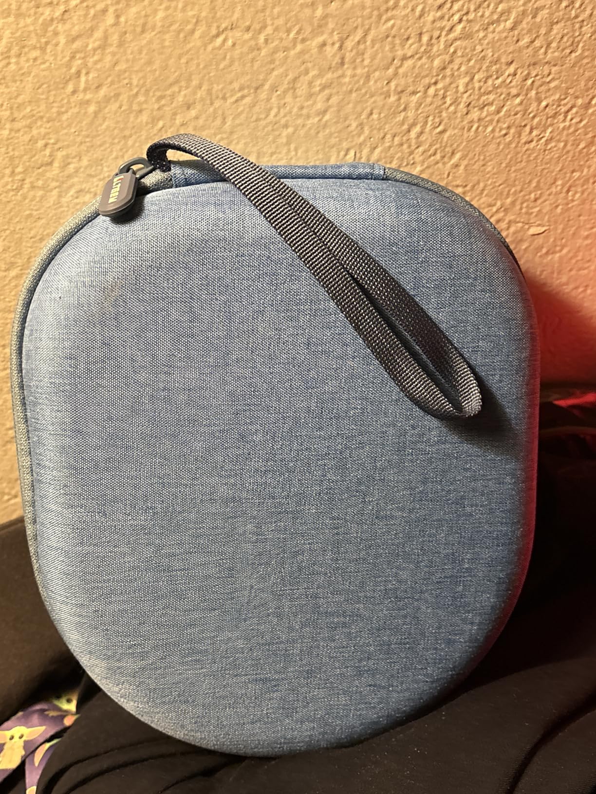 Headphone Headset Case Compatible with JBL/Anker/Sony/BERIBES/KVIDIO Wireless On-Ear Headphones, Black customer photo 2