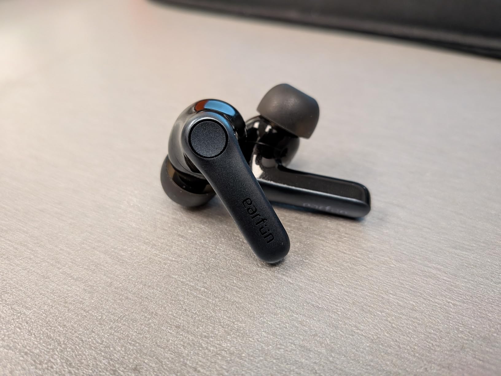 EarFun Air Pro 4 Adaptive Hybrid Noise Canceling Wireless Earbuds, Qualcomm Snapdragon Sound, 52H Playtime customer photo 2