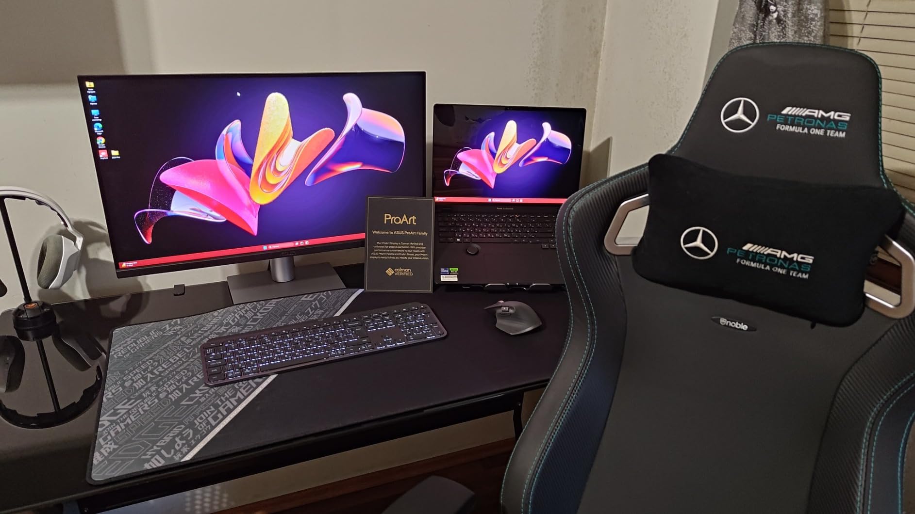 ASUS ProArt Display 27 inch 5K HDR Professional Monitor (PA27JCV) - 5K (5120 x 2880), IPS customer photo 2