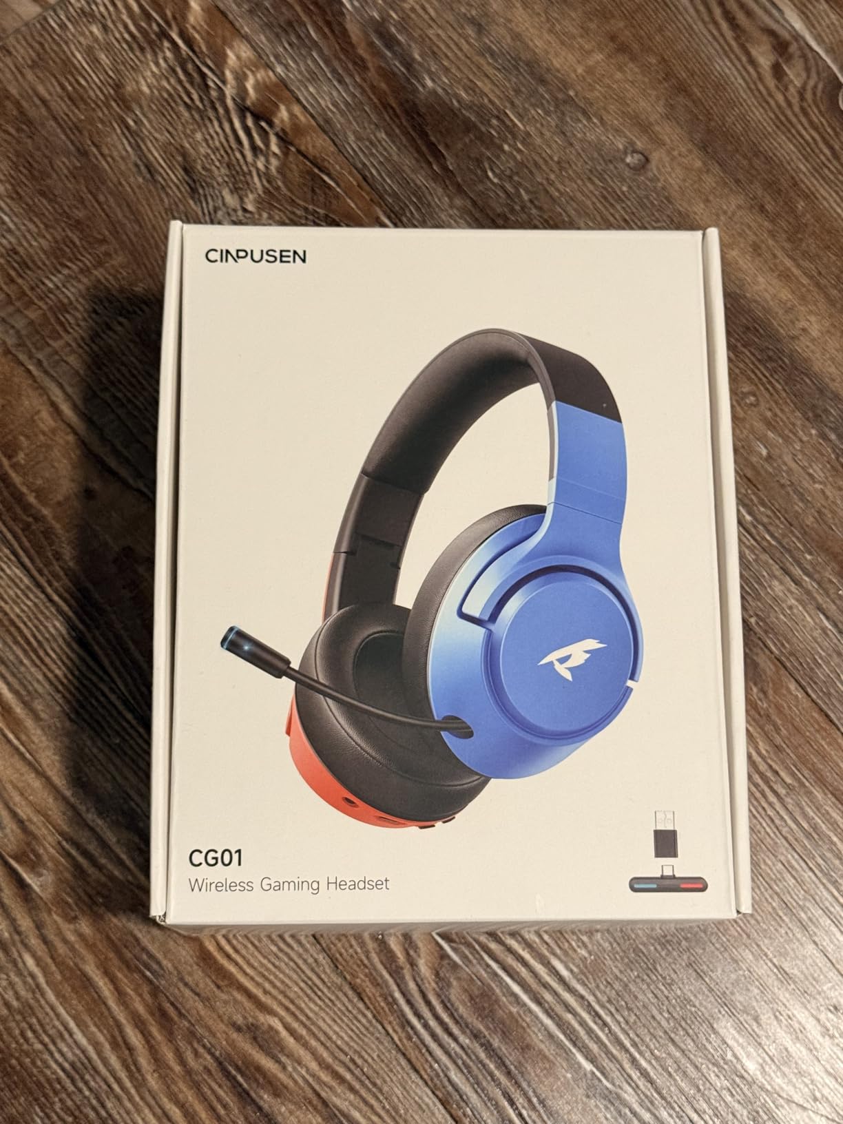 CG-01 2.4Ghz Wireless Gaming Headset for Nintendo Switch OLED Lite, Bluetooth 5.4 Gaming Headphones with Noise Cancelling Microphone, 40Hr Battery, USB & Type-C Connector for PS5, PS4, PC, Laptop, Mac customer photo 1