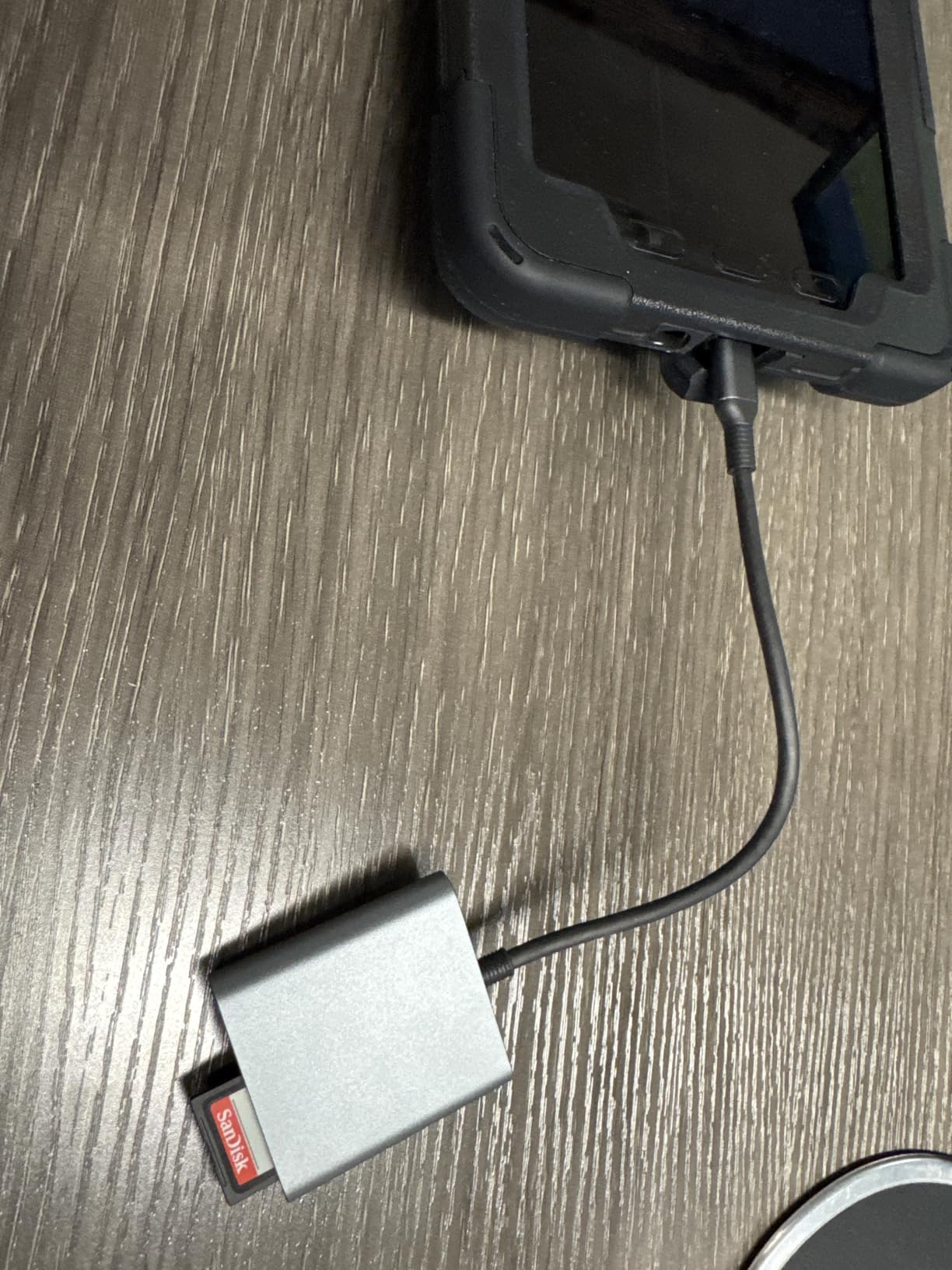 Acer SD 4.0 Card Reader, UHS-II Micro SD Reader USB C, Dual Slot Type C Memory Card Adapter with 100W PD Port for MicroSD SDXC SDHC UHS-II & UHS-I for iPhone 15/16, Laptop, MacBook(Grey) customer photo 1