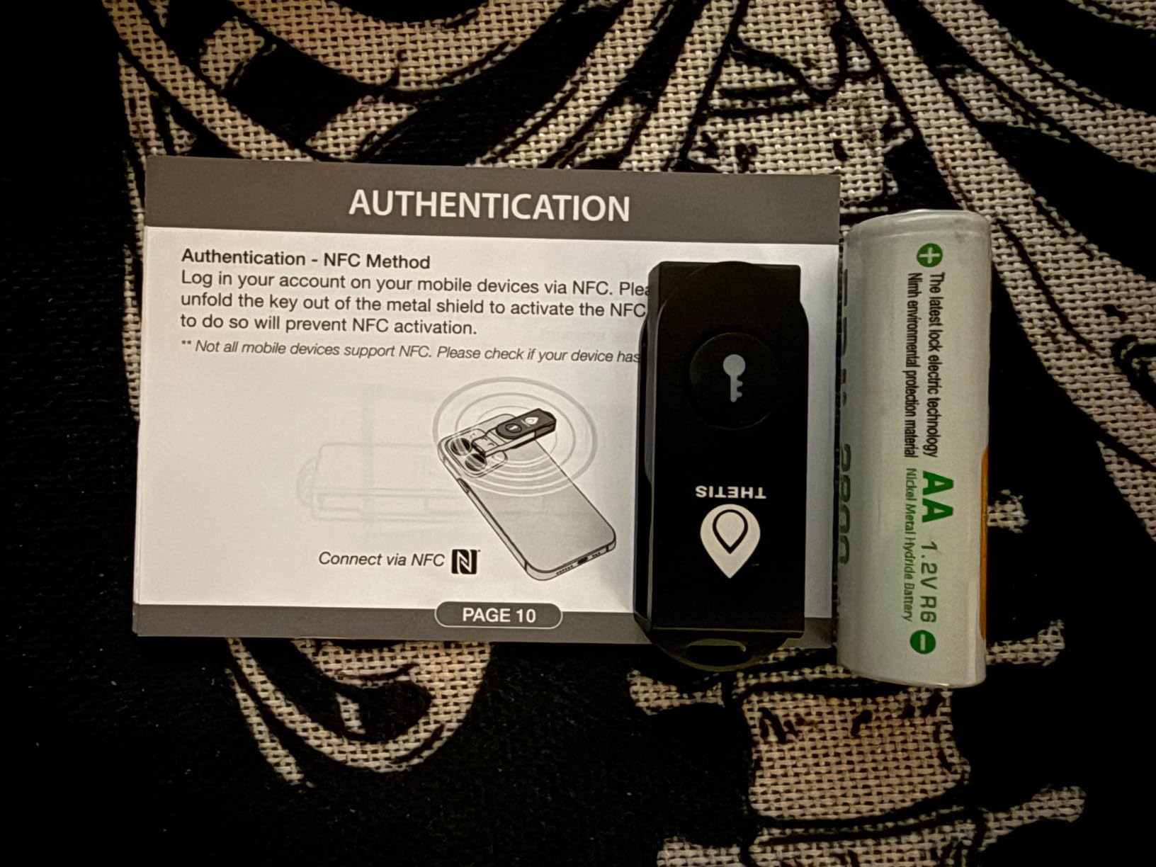 Thetis Pro-A FIDO2 Security Key Passkey Device with USB A & NFC, TOTP/HOTP Authenticator APP, FIDO 2.0 Two Factor Authentication 2FA MFA customer photo 1