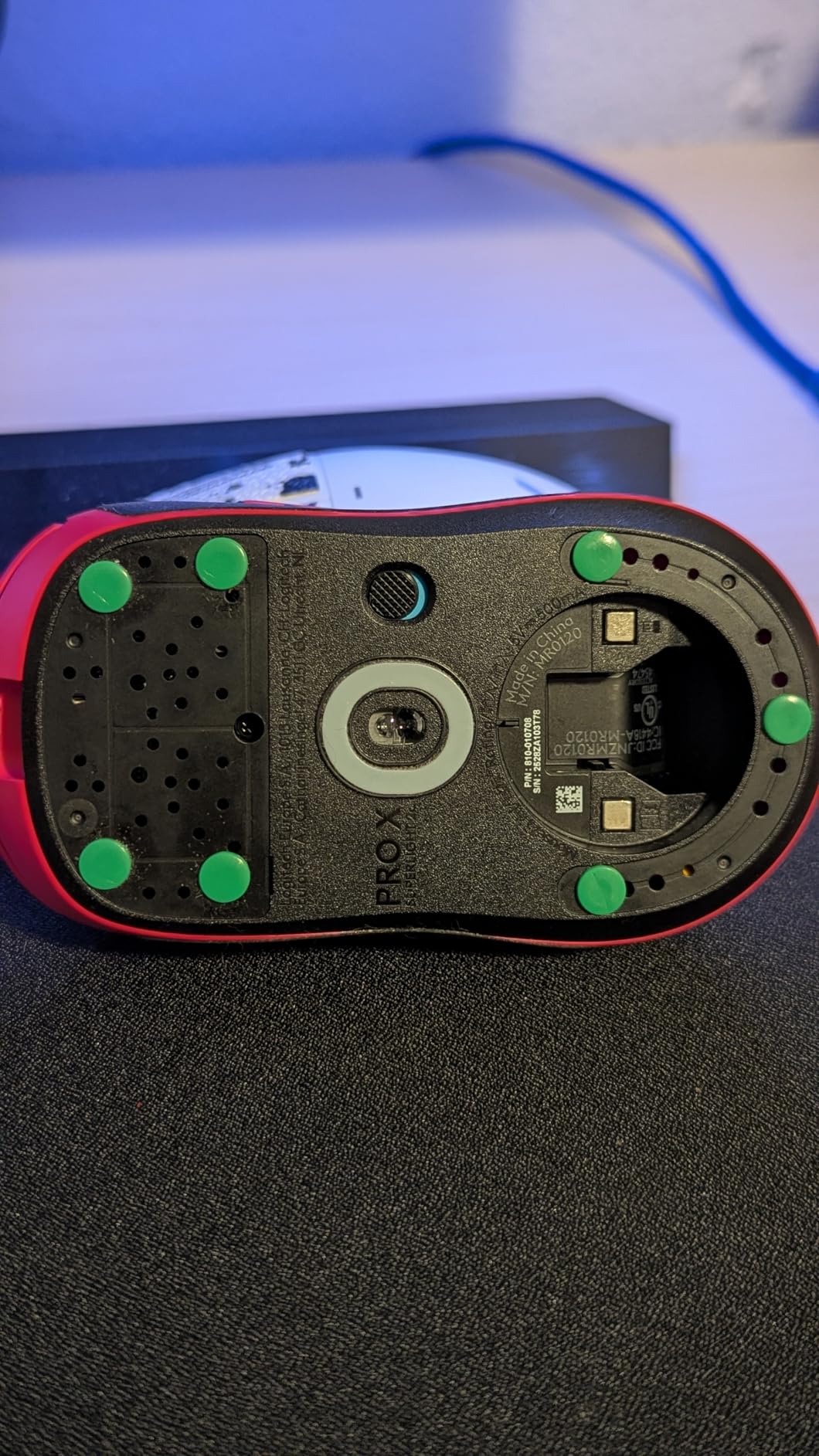 X-Raypad Obsidian Air/Pro Air Speed Mouse Skates, U-PE Universal Dot Mouse Skates Offers Excellent Wear Resistance, Speed & Control Abrasion Resistance Less Noise customer photo 1