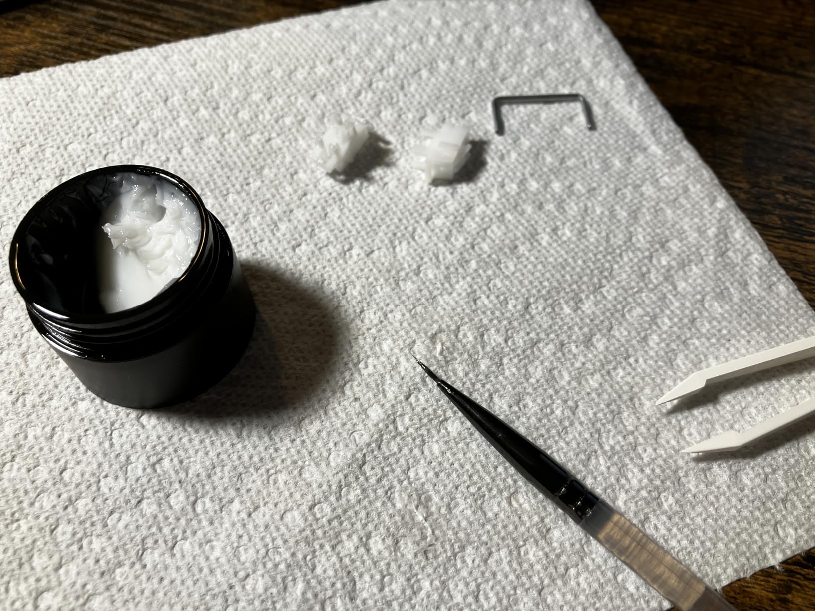 YIMAGUJRX GPL 205 G0 and GPL 105 for Mechanical Keyboard Switches Lube and Springs, Keyboard Switch Lube Grease (Both are 10g / 0.35oz) customer photo 1