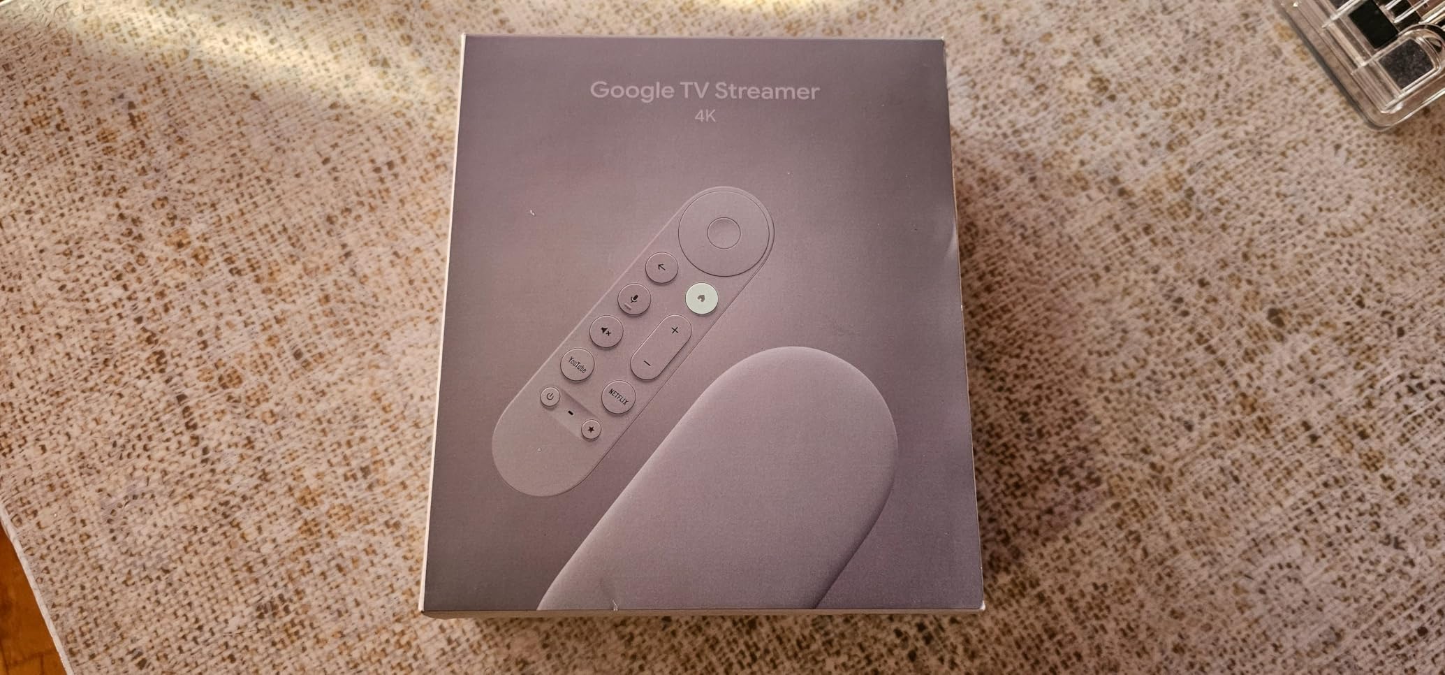 Google TV Streamer 4K - Fast Streaming Entertainment on Your TV with Voice Search Remote - Watch Movies, Shows, Live TV, and Netflix in 4K HDR - Smart Home Control - 32 GB of Storage - Porcelain customer photo 2
