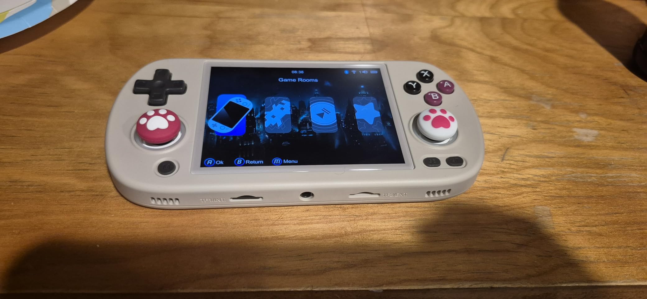 RG40XX H Handheld Game Console rg40xxh Retro Gaming Console 4.0'' IPS Screen with 64G TF Card Pre-Installed Games Linux 64-bit System RG 40XX H Supports 5G WiFi Bluetooth HDMI and TV Output RG40XX customer photo 1