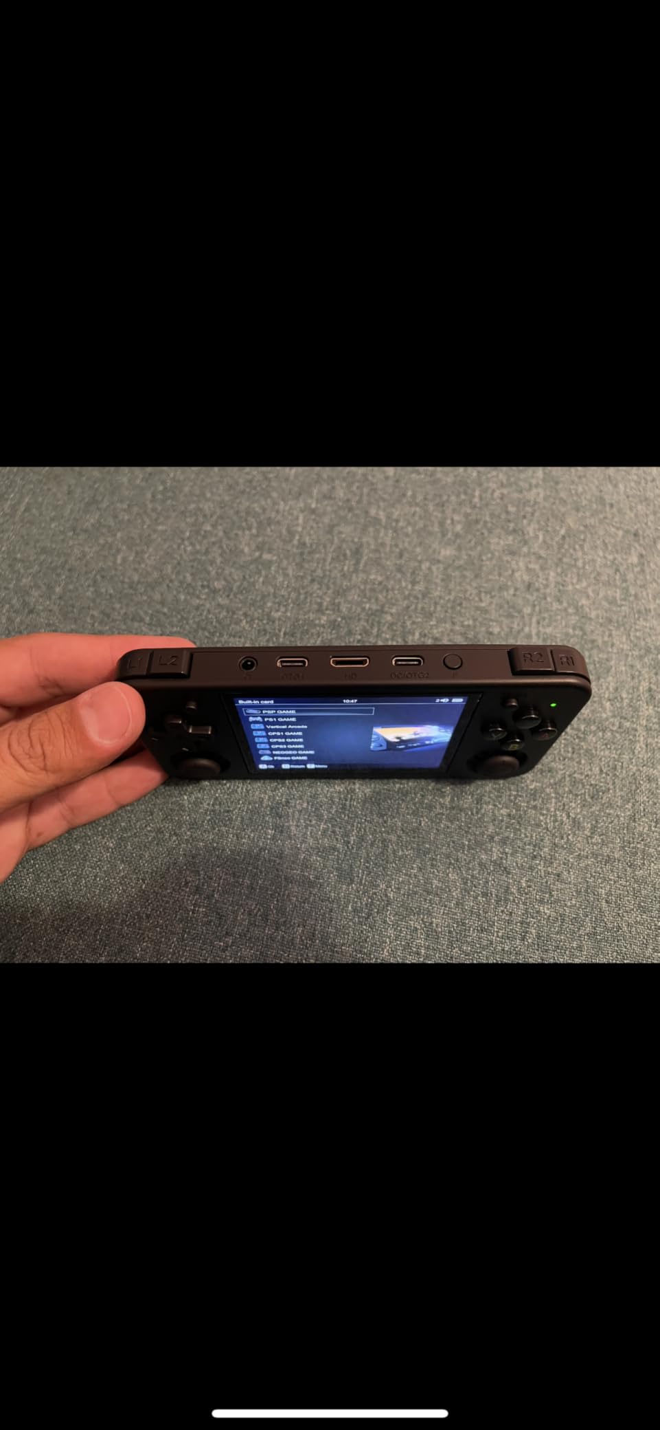 RG35XX H, Anbernic Retro Handheld Gaming Console with 64GTF Card, Dual Joystick Design 3.5-inch HD Screen Lasts up to 8 Hours High-Capacity Battery for Better Experience (64G Purple) customer photo 1