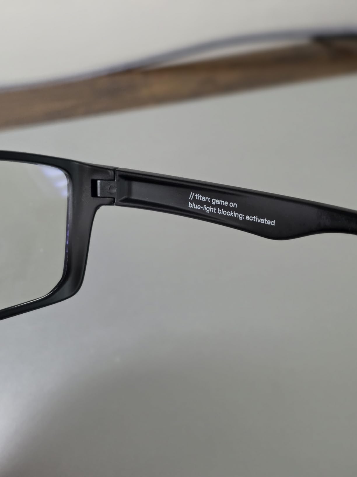Titan Gaming Glasses, Blue Light Blocking, Night Driving Glasses for Men, Computer Protection Christmas Gift for Gamers customer photo 1