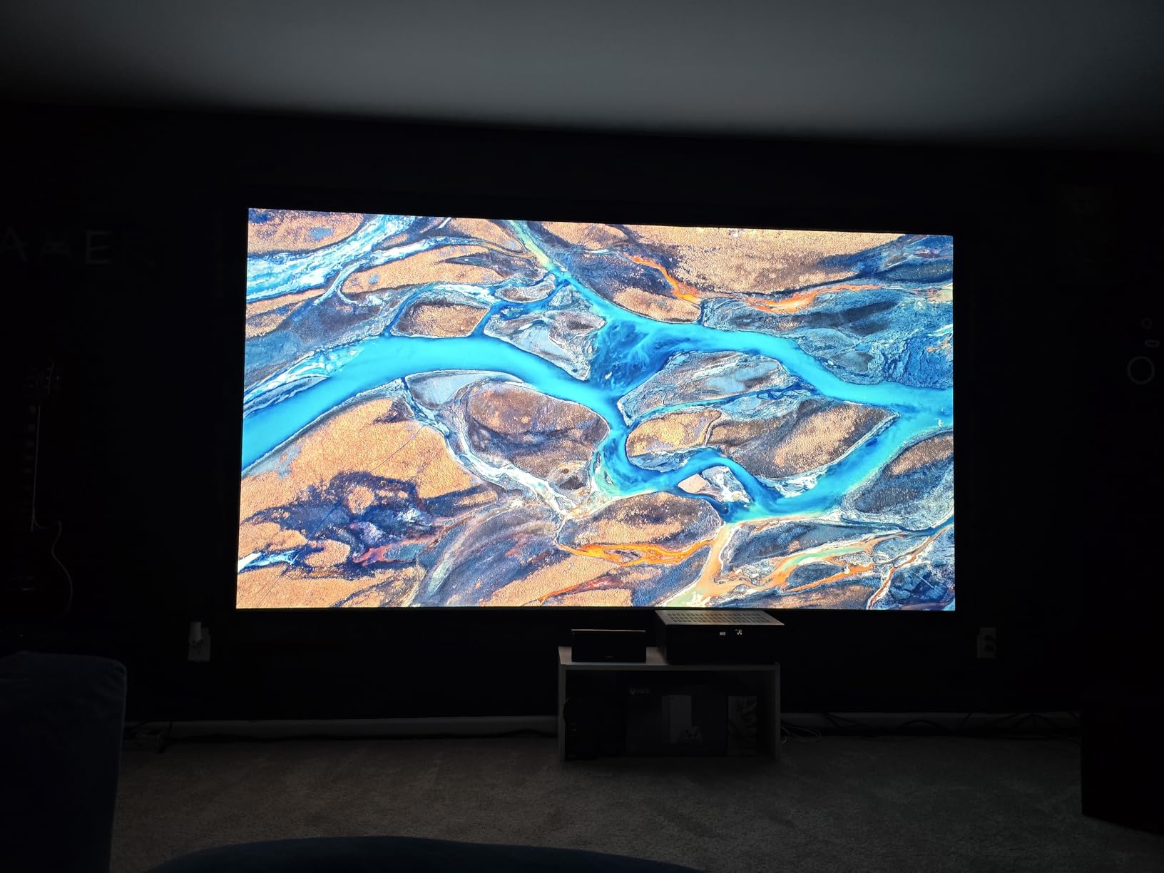 Optoma UHZ50e True 4K UHD Projector with Enhanced Gaming Mode 4ms Input Lag - HDR and HLG Input, 2500 Lumens Brightness, Built-in Speaker, Compatible with Alexa and Google customer photo 2