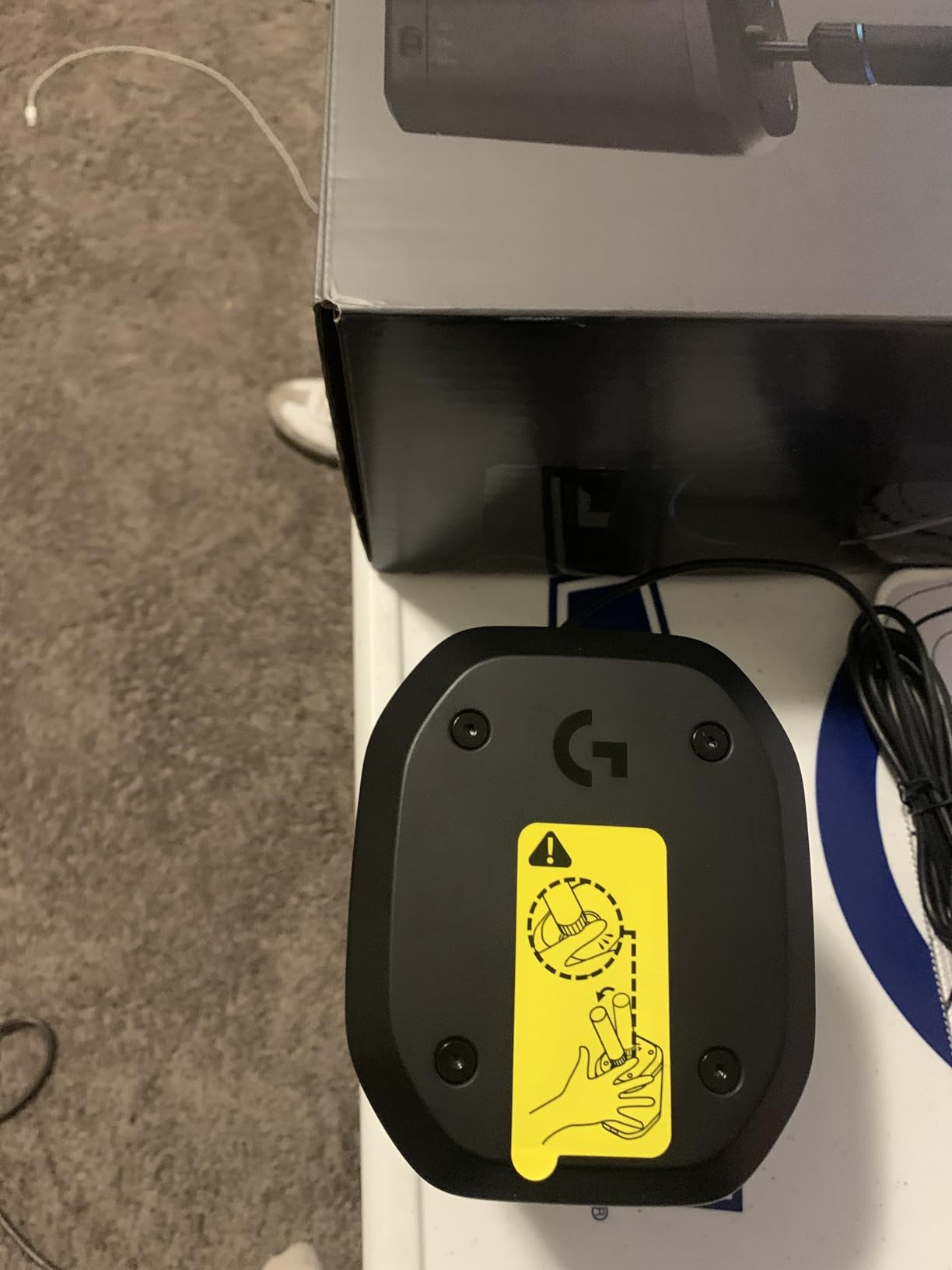 RS Shifter & Handbrake with easy mode switching, height-adjustable handle, & included table clamp for RS & PRO Series - PlayStation, Xbox, & PC sim racing units customer photo 1