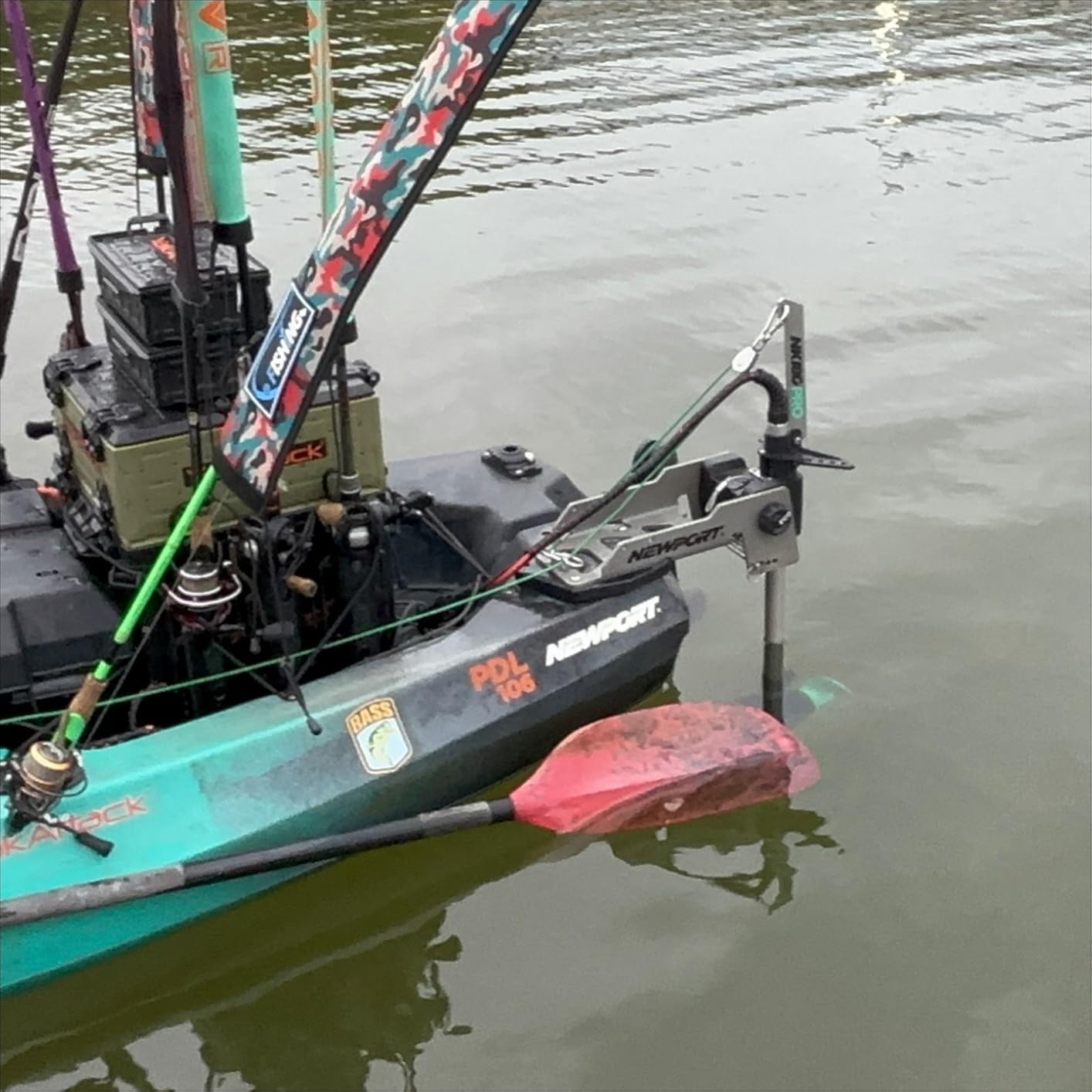 Newport NK180PRO Electric Kayak Motor - 1.8 HP Equivalent, 24V Brushless Direct Drive, Extended Range up to 100 Miles customer photo 1