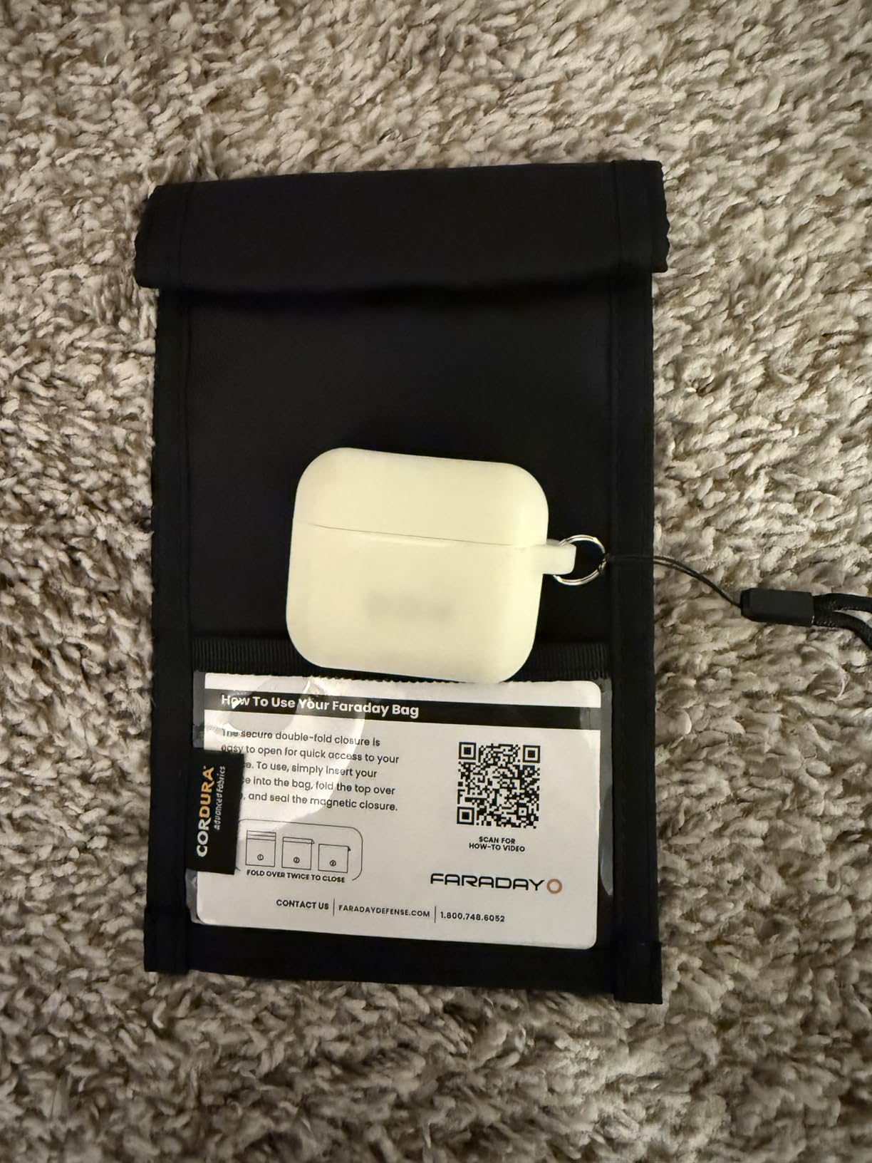 Faraday Defense Faraday Bag Jacket Pro for Laptops | Magnetic Closure, Shielding - Law Enforcement & Military, Travel & Data Security, Privacy, Anti-Tracking Anti-Hacking Black (Laptop) customer photo 1