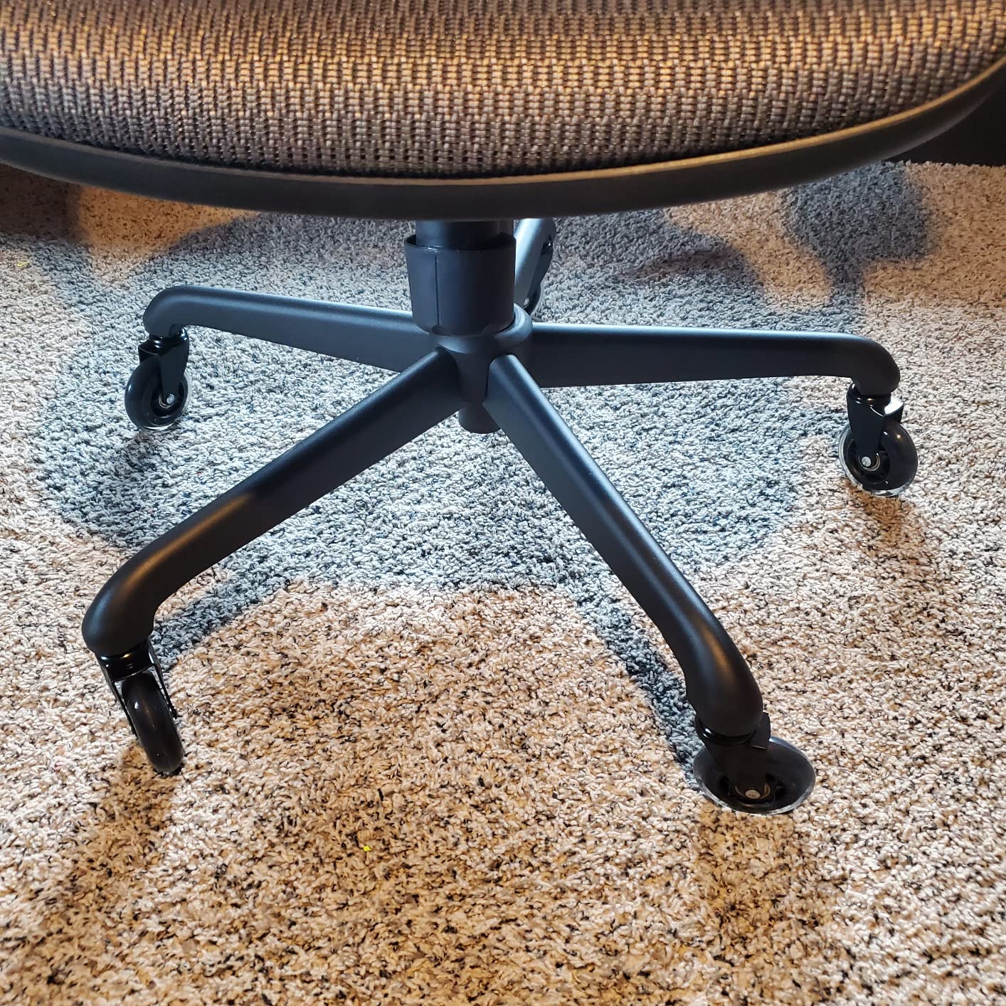 GABRYLLY Ergonomic Office Chair, Big and Tall Mesh Chair with Lumbar Support, 3D armrest - 215° Rotation, Adjustable Headrest & Soft Seat, Durable Computer Chair 350LBS for Work Gaming customer photo 2