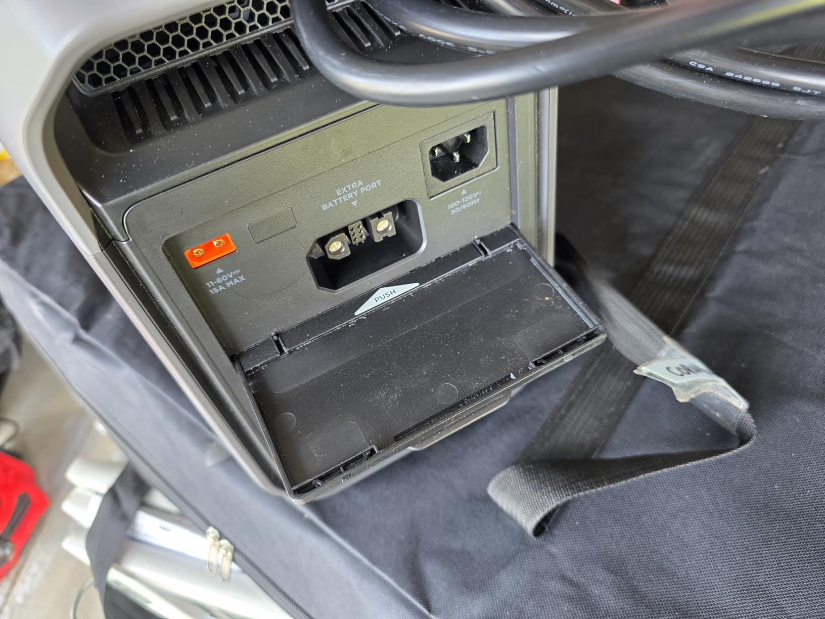 EF ECOFLOW DELTA 3 Portable Power Station, 1024Wh LiFePO4 Battery, Full Charge in 56 Min, 1800W AC/100W USB-C Output, Solar Generator (Solar Panel Optional) for Home Backup Power, Camping & RVs customer photo 2