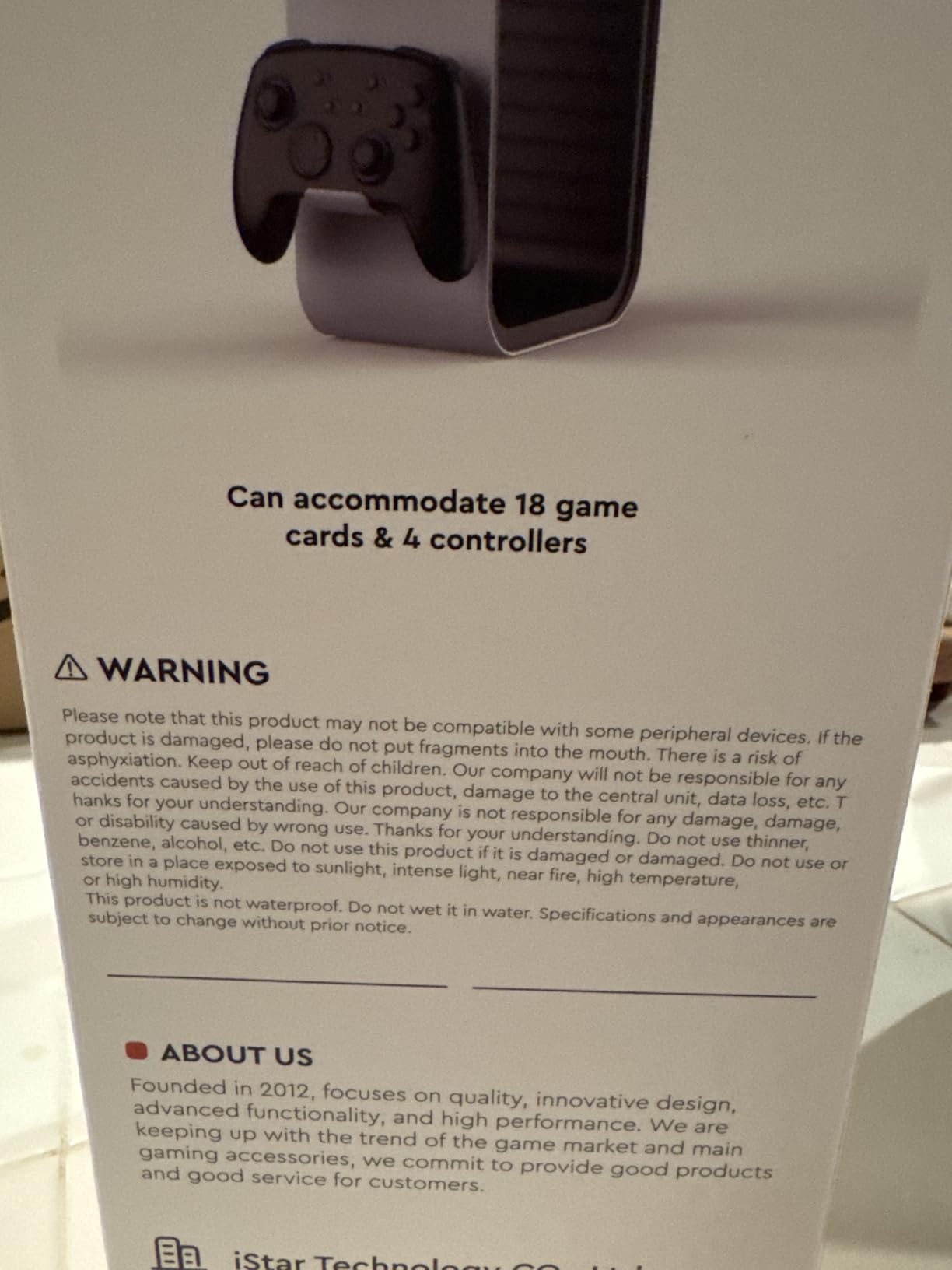 Allnice Universal Game Rack - Stores 19 Games, 4 Controller Holders, Organizes PS5/PS4/Xbox One/360/Series X/S/Switch & More customer photo 2