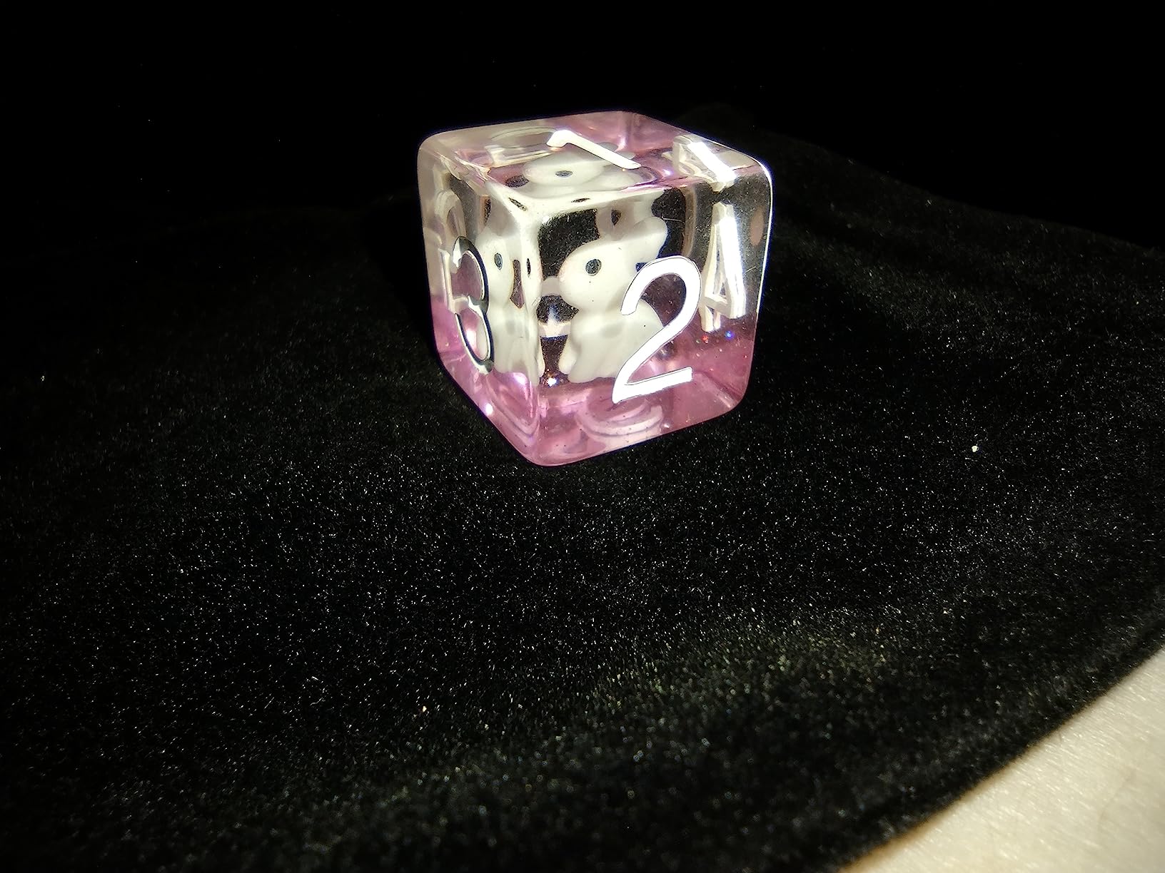 Duck DND Resin Dice, DNDND 7PCS Dungeons and Dragon Dice Set with Velvet Bag for D&D Role Playing Games and Tabletop Games customer photo 2