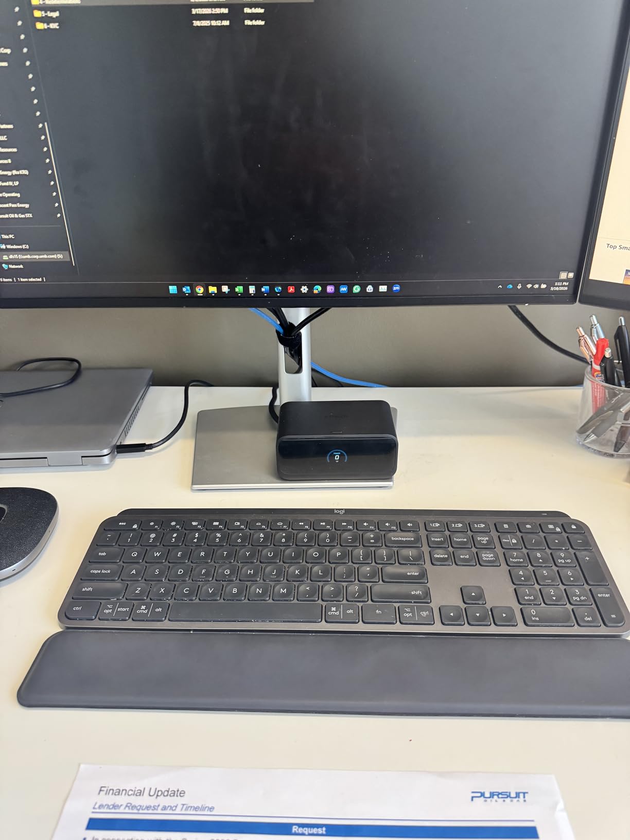 Anker Nano Charging Station, 100W 7-in-1 Power Strip, 2.3ft InstaCord Retractable Cable, Gaming Desk Accessories for Multiple Devices, 3 AC, 3 USB C, 1 USB A, MacBook Charger, Home Office(Non-Battery) customer photo 1