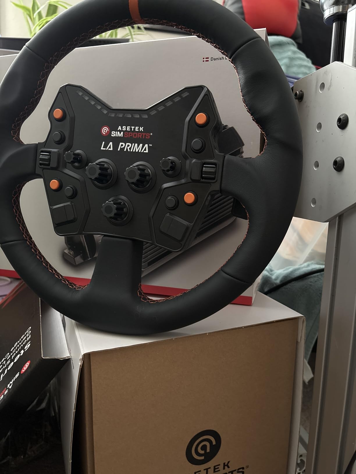 ASETEK La Prima Formula Gaming Steering Wheel | Premium Steering Wheel Gaming for PC | High Precision & Customizable Controls customer photo 2