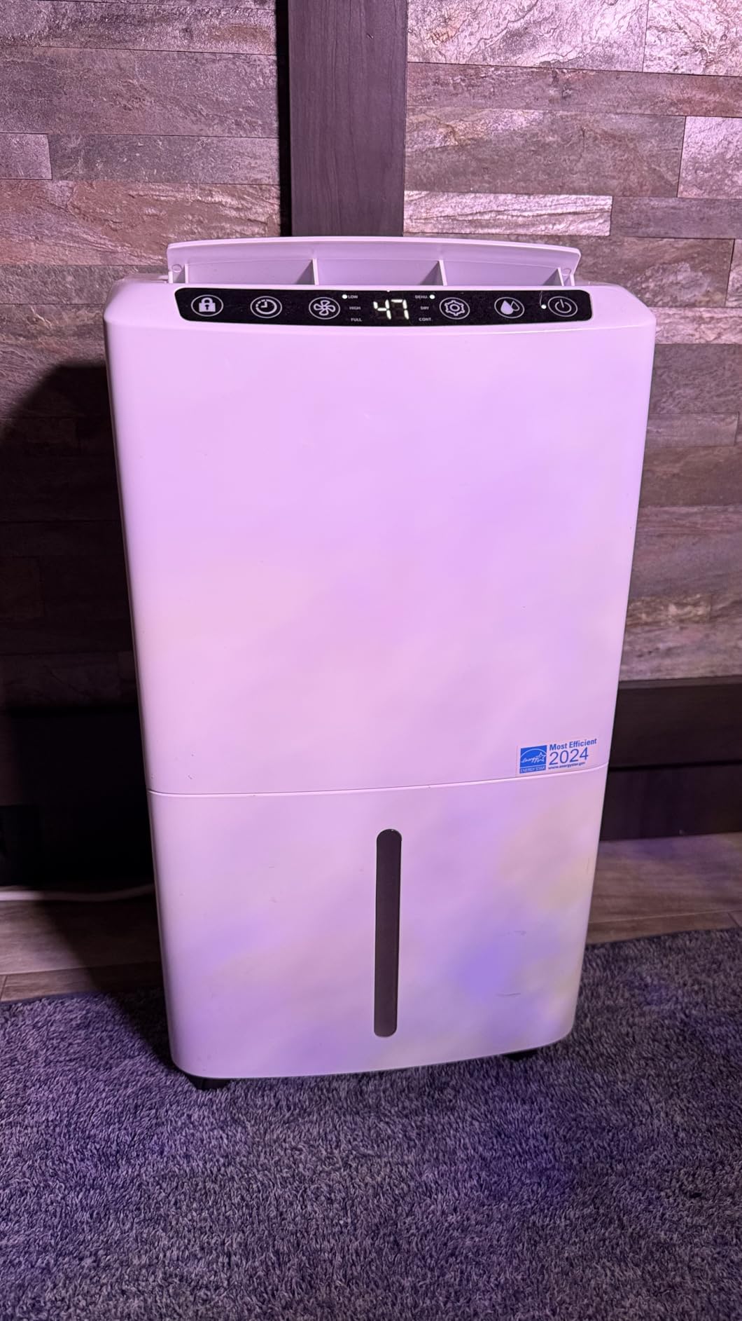 Waykar 2000 Sq. Ft 34 Pints 2025 Most Efficient Energy Star Dehumidifier for Home and Basement with Auto or Manual Drainage, Quiet 33dB Operation customer photo 2