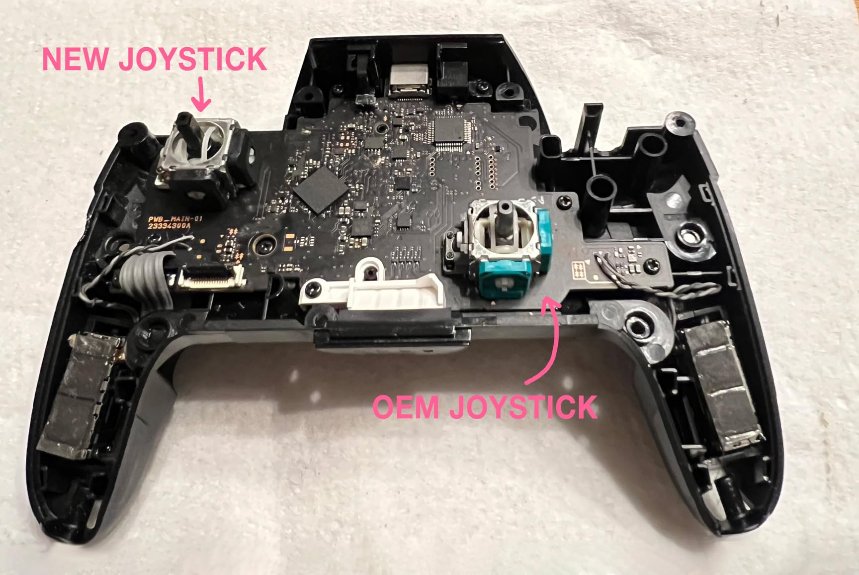 AKNES GuliKit TMR Electromagnetic Joysticks Replacement for X Box Series X/S Controller, Thumbstick Grips for X Box Series X/S Controller, Thumbstick Caps Included customer photo 2