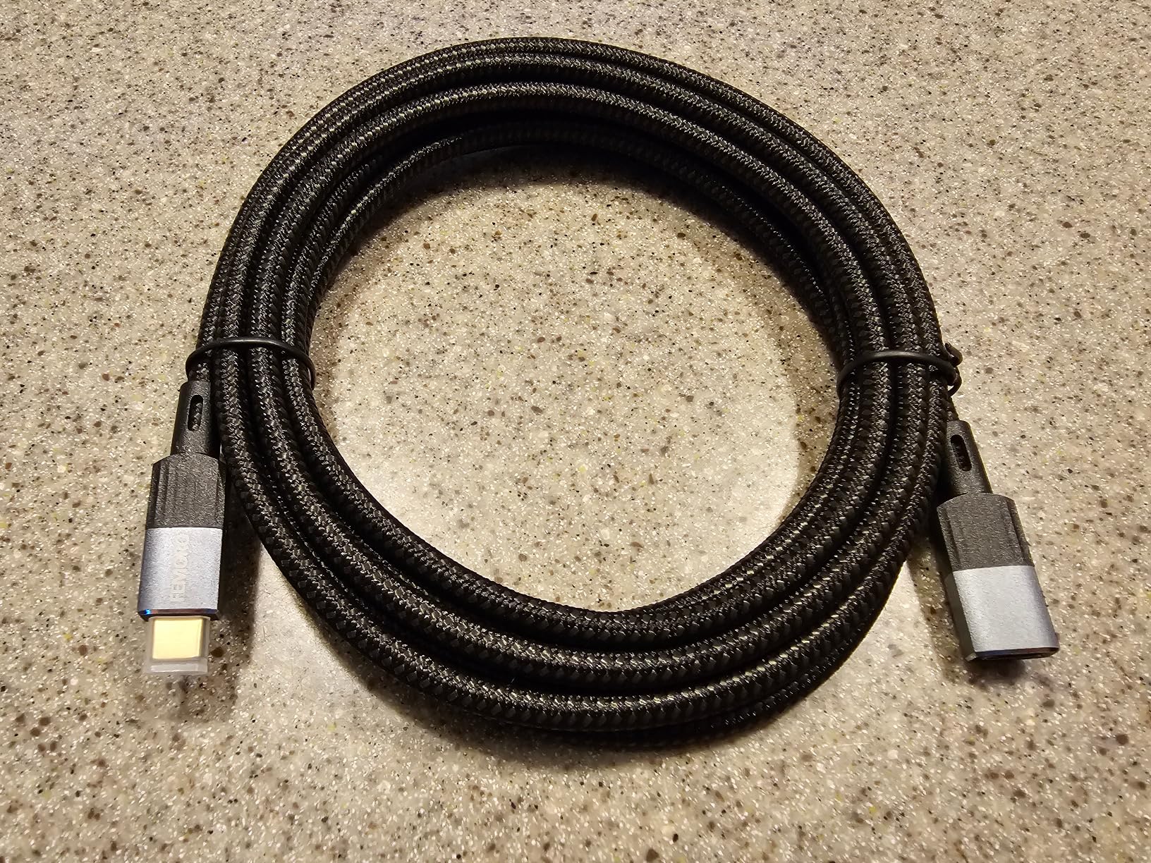 USB C Extension Cable 15Ft Long, 10Gbps Data Transfer/60W Charging/4K@60Hz USBC 3.2 Male to USB-C Female Cable Extender Type C Cord for iPhone 15 16 17, Galaxy S25/24, PC, Laptop, SSD and More customer photo 2