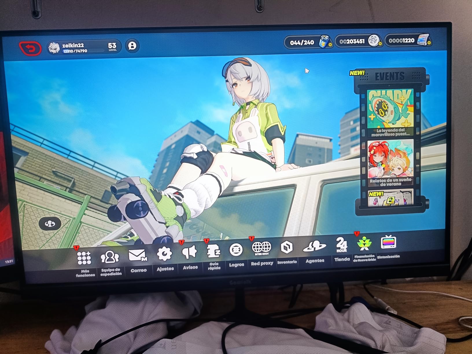 Gawfolk 24.5 Inch PC 200Hz Gaming Monitor, FHD 1080p screen, Built-in speakers,1ms without Bezel, freesync, 99% sRGB, 178 ° Angle View, HDMI、DisplayPort, Compatible with wall mounting 75*75MM - Black customer photo 2