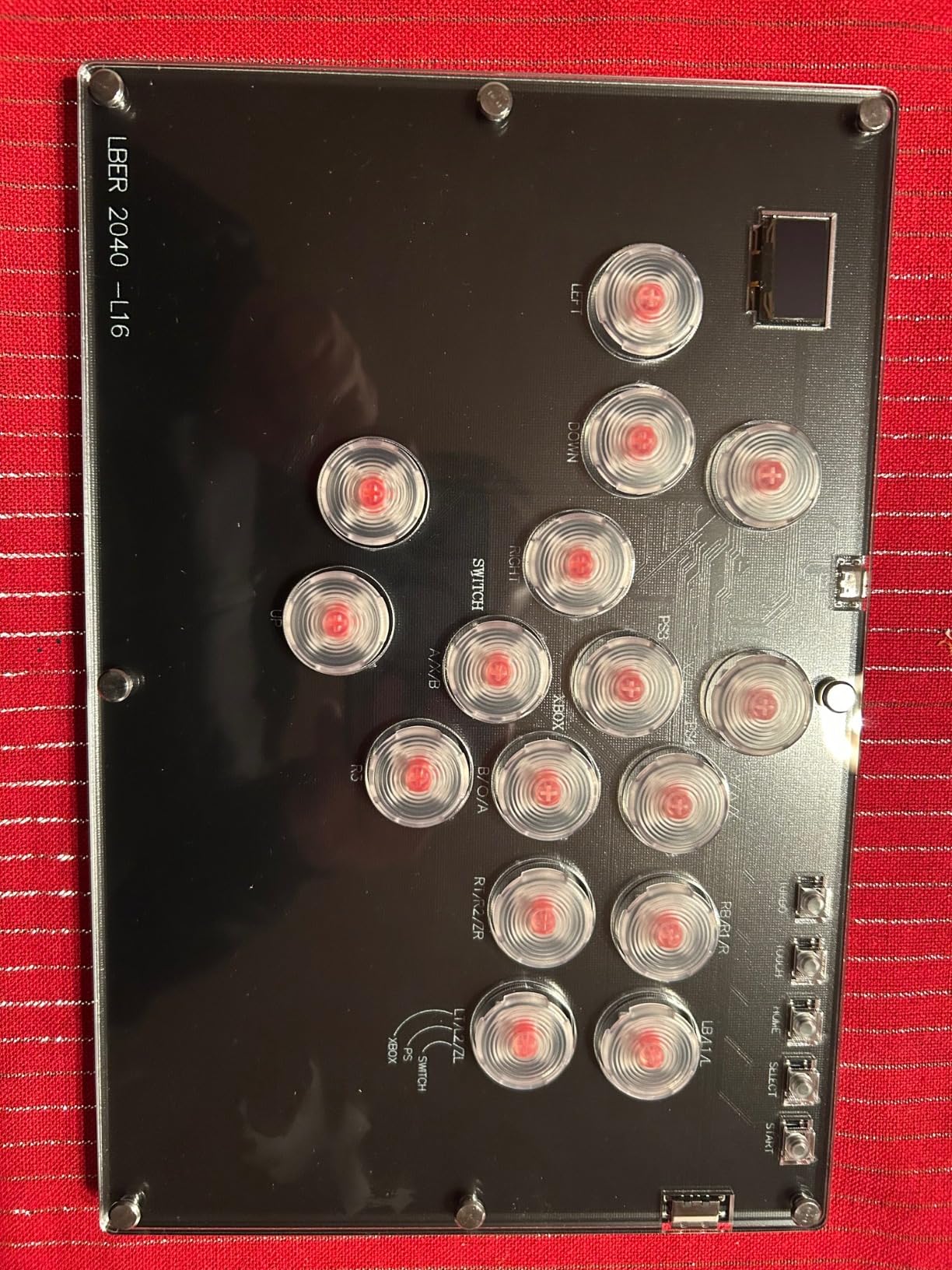 Arcade Stick Leverless Controller L13, All-Button Controller Street Fight with Hot Swap & SOCD, Arcade Stick Street Fight for PC/PS3/PS4/Steam/Switch Game Keyboard-Support Turbo and Custom RGB (White) customer photo 1