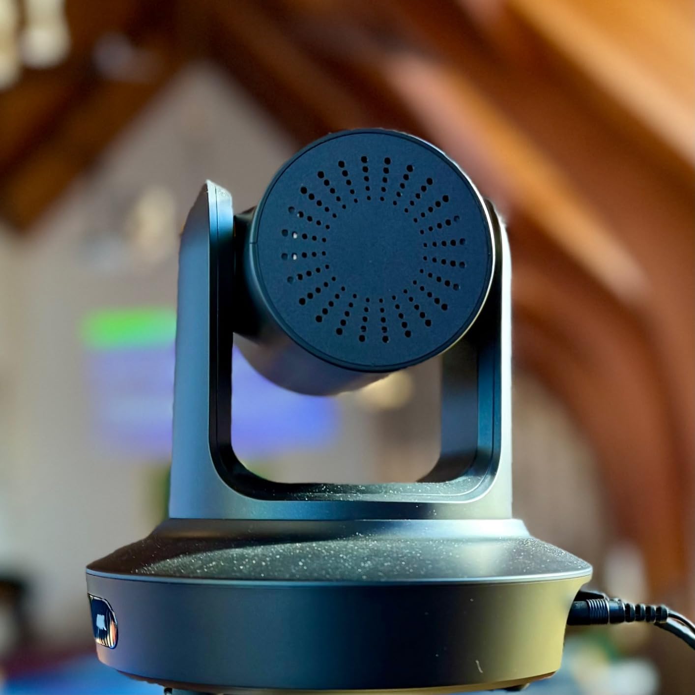 PTZ Camera 4K UHD with 20X Optical Zoom, Video Conference Room Camera, Live Streaming for Church Worship, USB HDMI IP POE customer photo 1