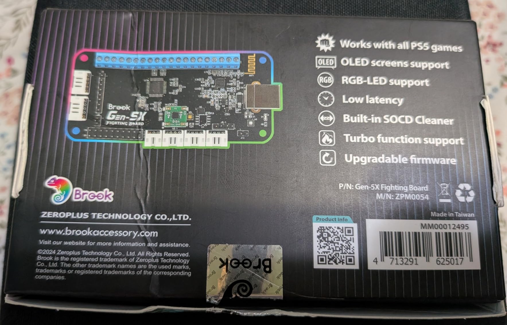 Gaming Gen5X Fighting Board - Ultimate Multi-Platform Supports PS5, XB Series, XS, NS and PC - Lightning-Fast Response Times for Fighting Gaming customer photo 2