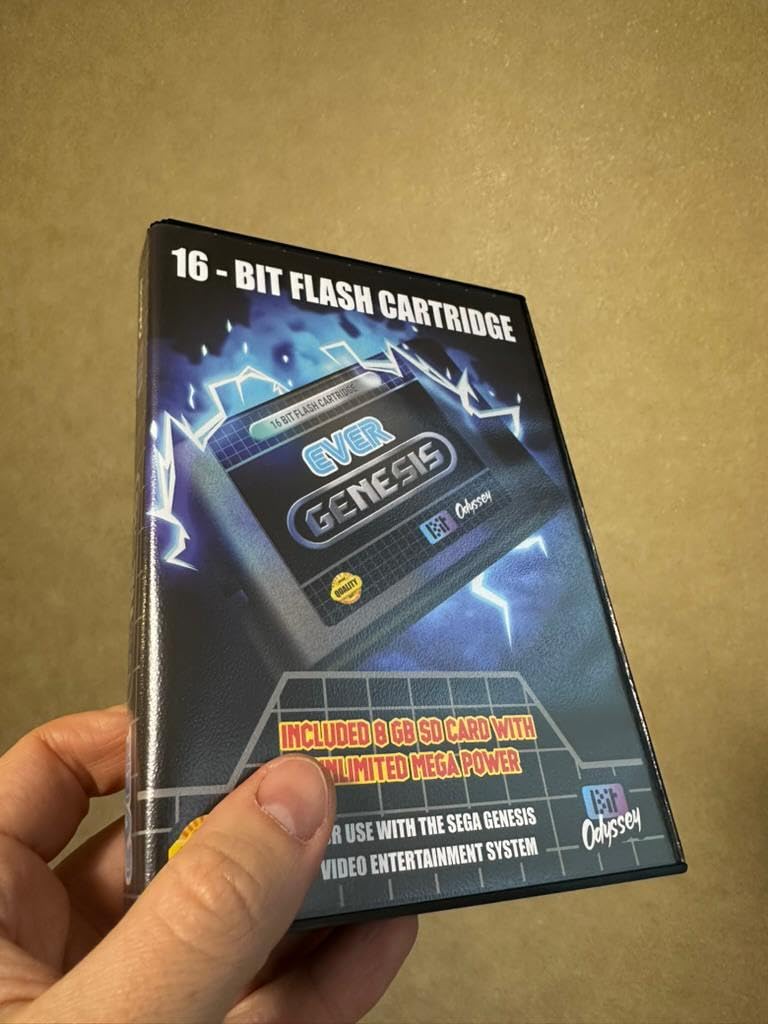EverGenesis Flash Cartridge for Sega Genesis/Mega Drive - Includes 4GB SD Card customer photo 2