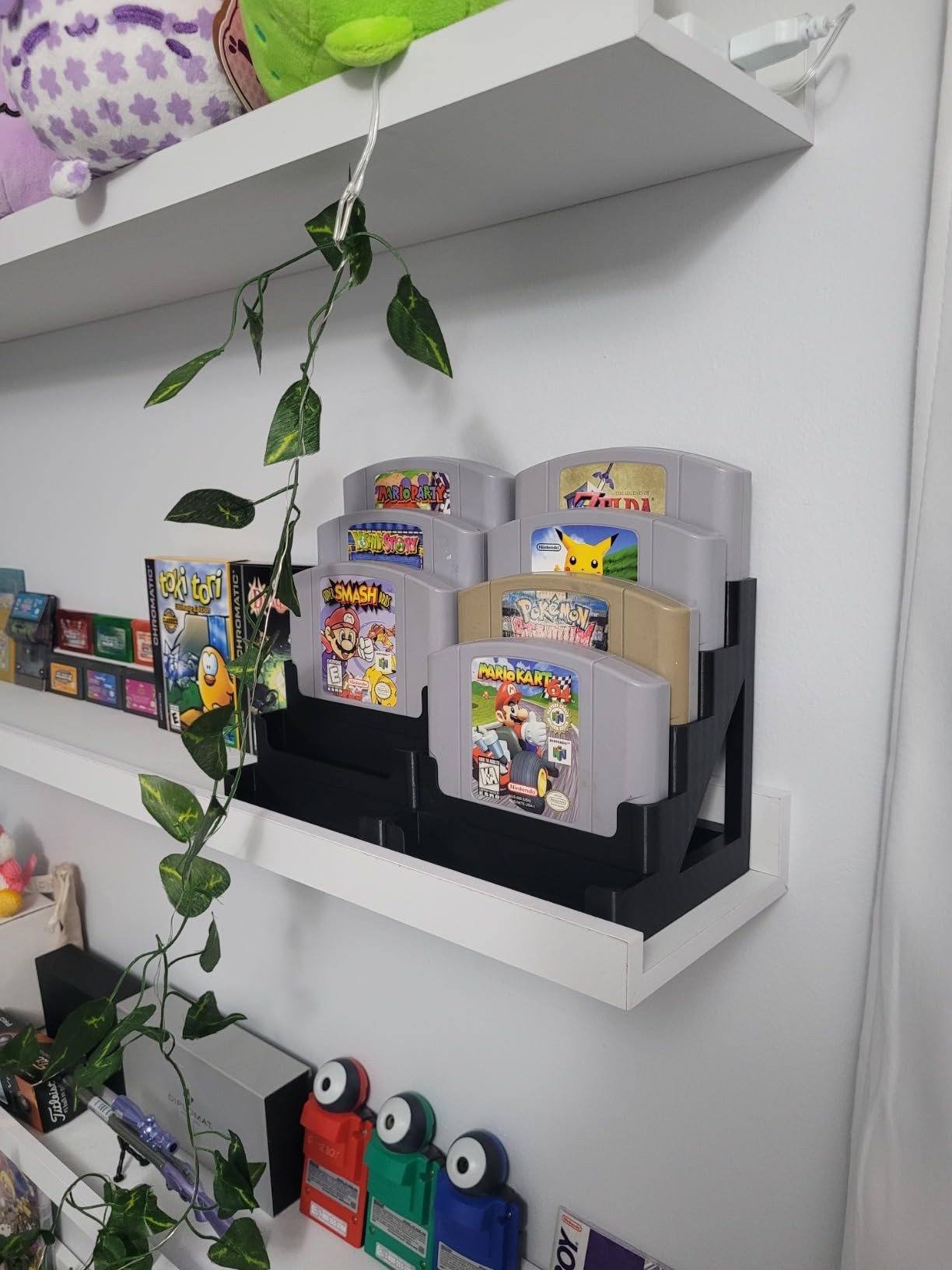 Display Tower, Rack, Case for Nintendo 64 (N64) (Black, Fits 10 Games) customer photo 2