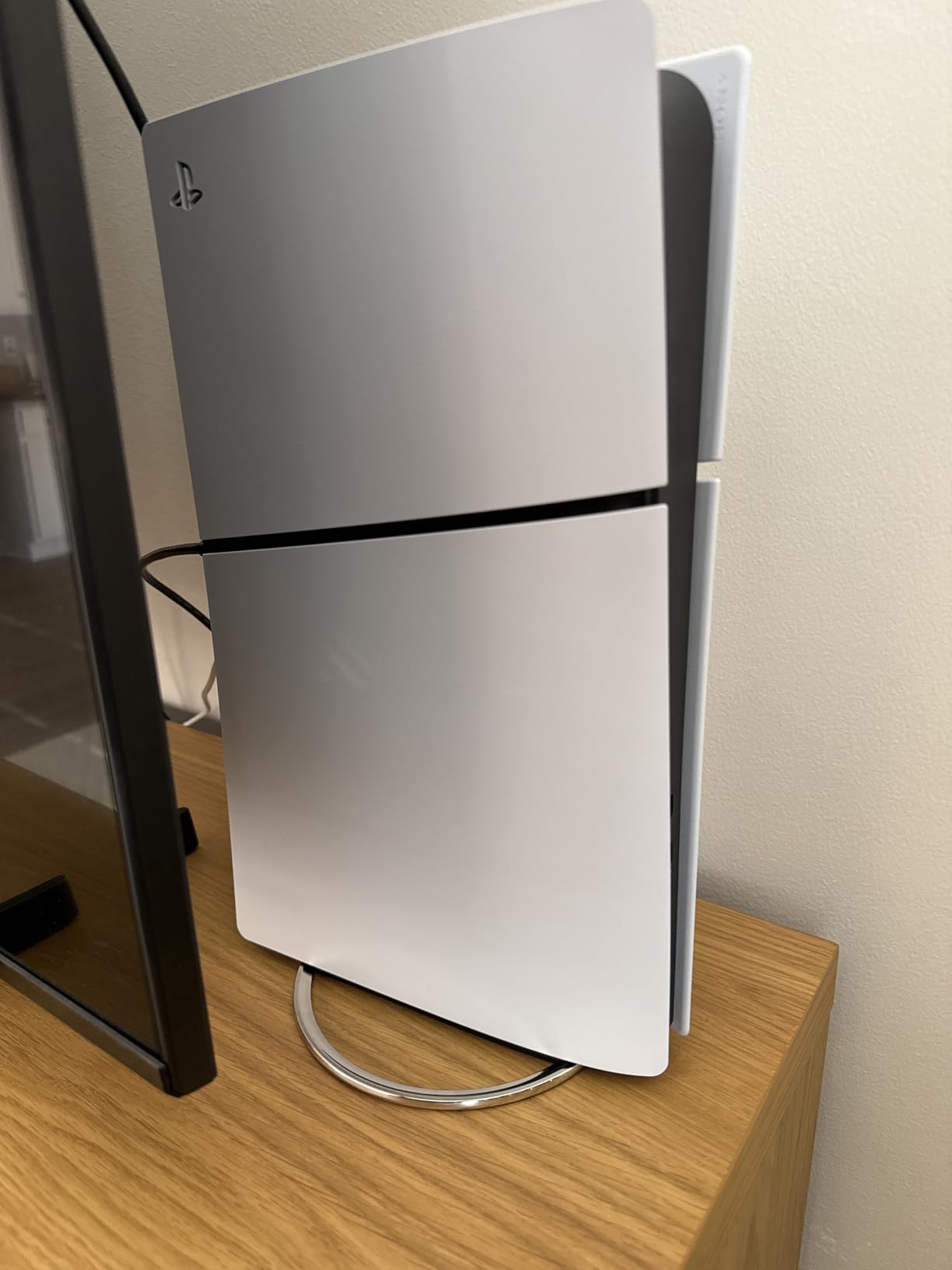 PS5 Slim Stand, PS5 Pro Vertical Stands Compatible with Slim& PS5-Console, Vertical Console PS5-Stand, Space Saving Console Stand, PlayStation 5Slim Base Accessories customer photo 1