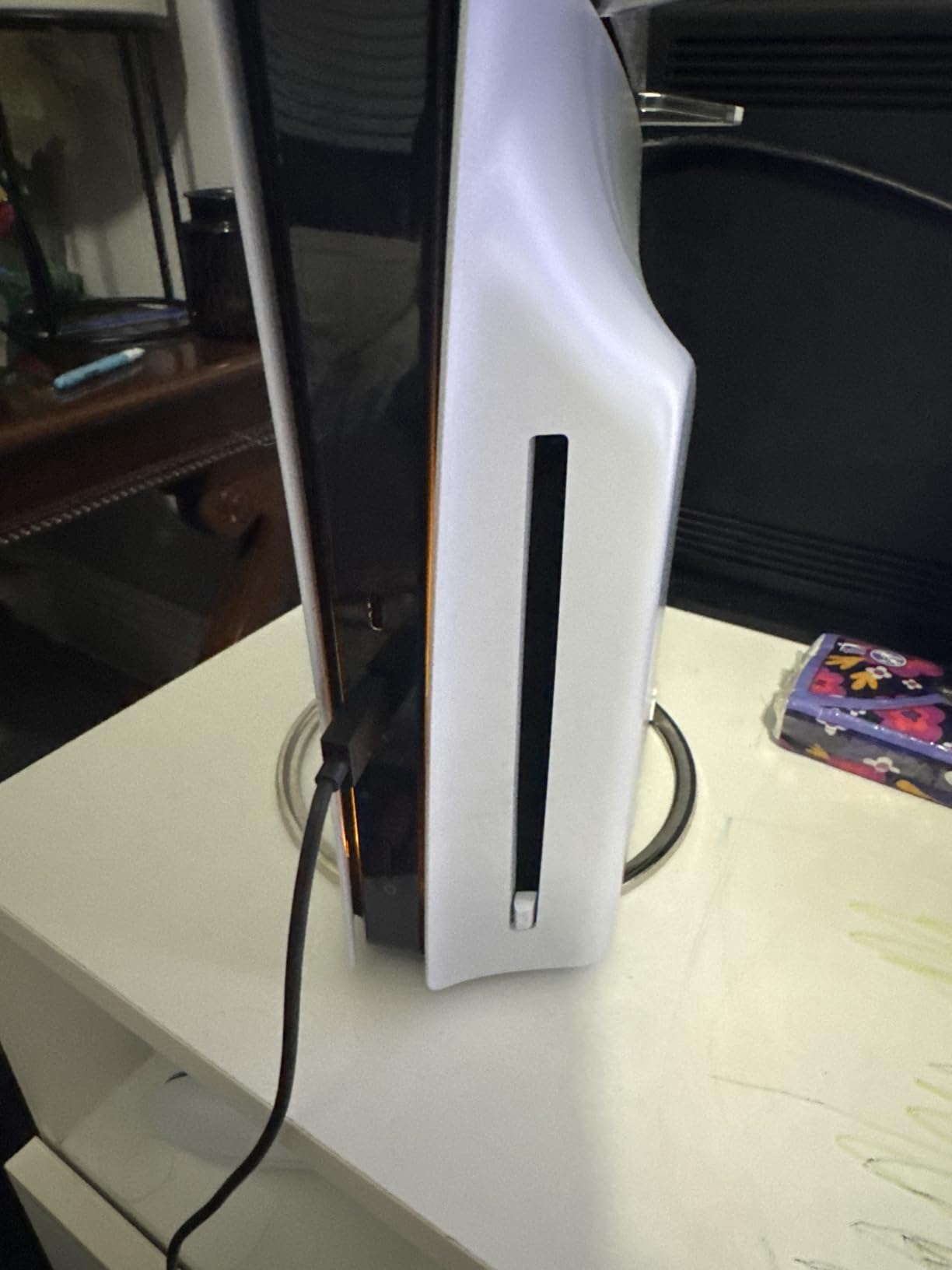 PS5 Slim Stand, PS5 Pro Vertical Stands Compatible with Slim& PS5-Console, Vertical Console PS5-Stand, Space Saving Console Stand, PlayStation 5Slim Base Accessories customer photo 2