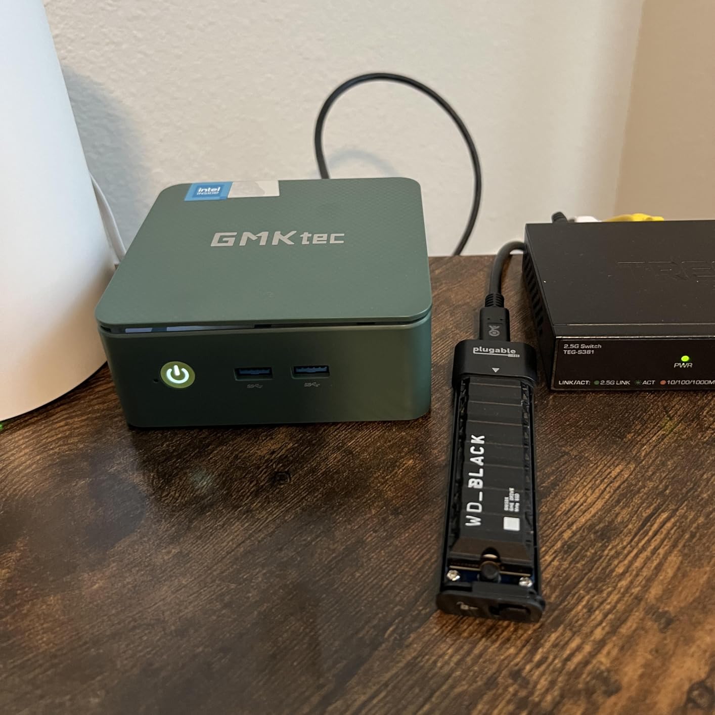 GMKtec Mini PC, Intel Twin Lake N150 (Upgraded N100), 16GB DDR4 RAM 512GB PCIe M.2 SSD, Desktop Computer 4K Dual HDMI/USB3.2/WiFi 6/BT5.2/2.5GbE RJ45 for Office, Business customer photo 1