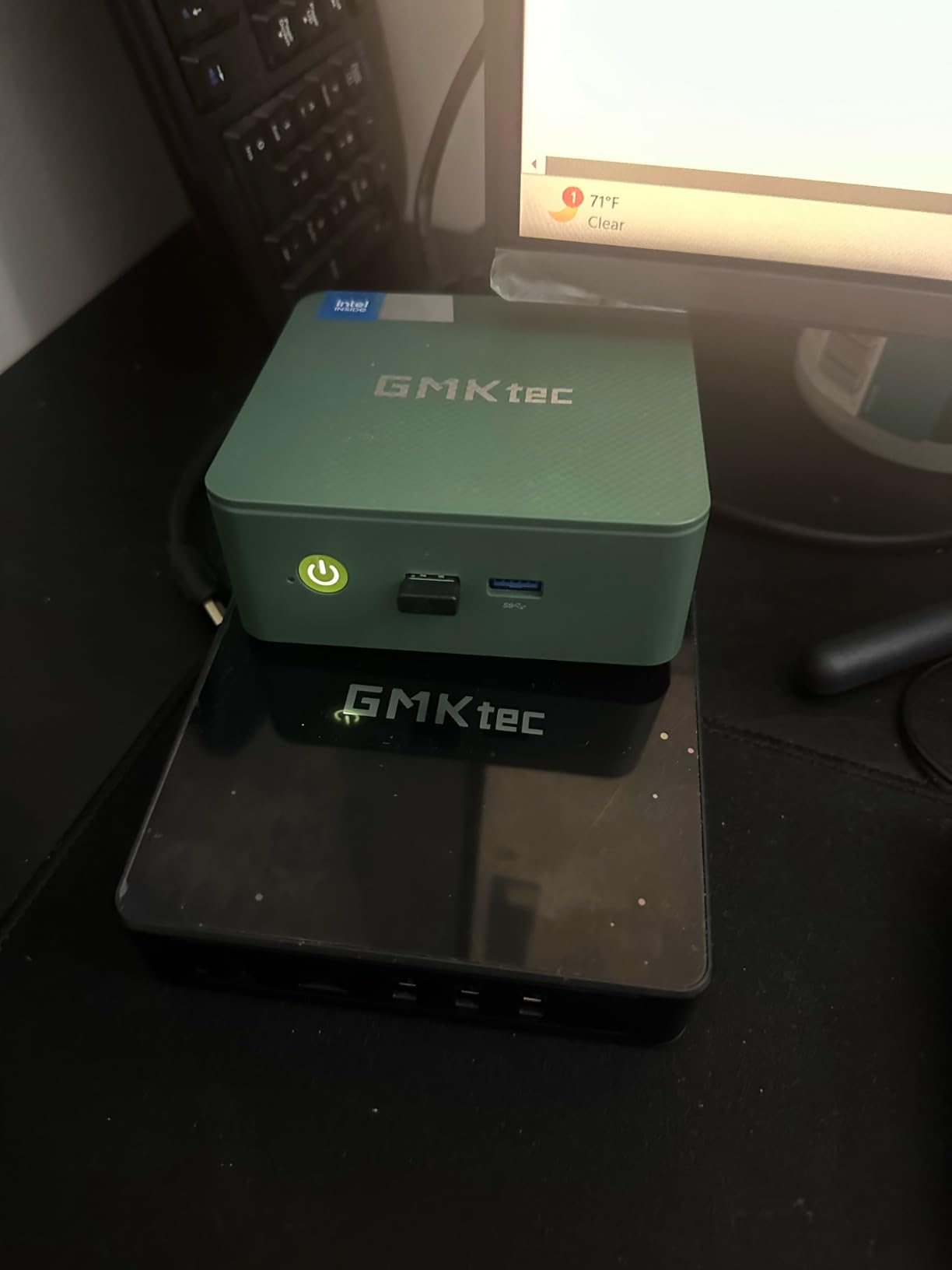 GMKtec Mini PC, Intel Twin Lake N150 (Upgraded N100), 16GB DDR4 RAM 512GB PCIe M.2 SSD, Desktop Computer 4K Dual HDMI/USB3.2/WiFi 6/BT5.2/2.5GbE RJ45 for Office, Business customer photo 2