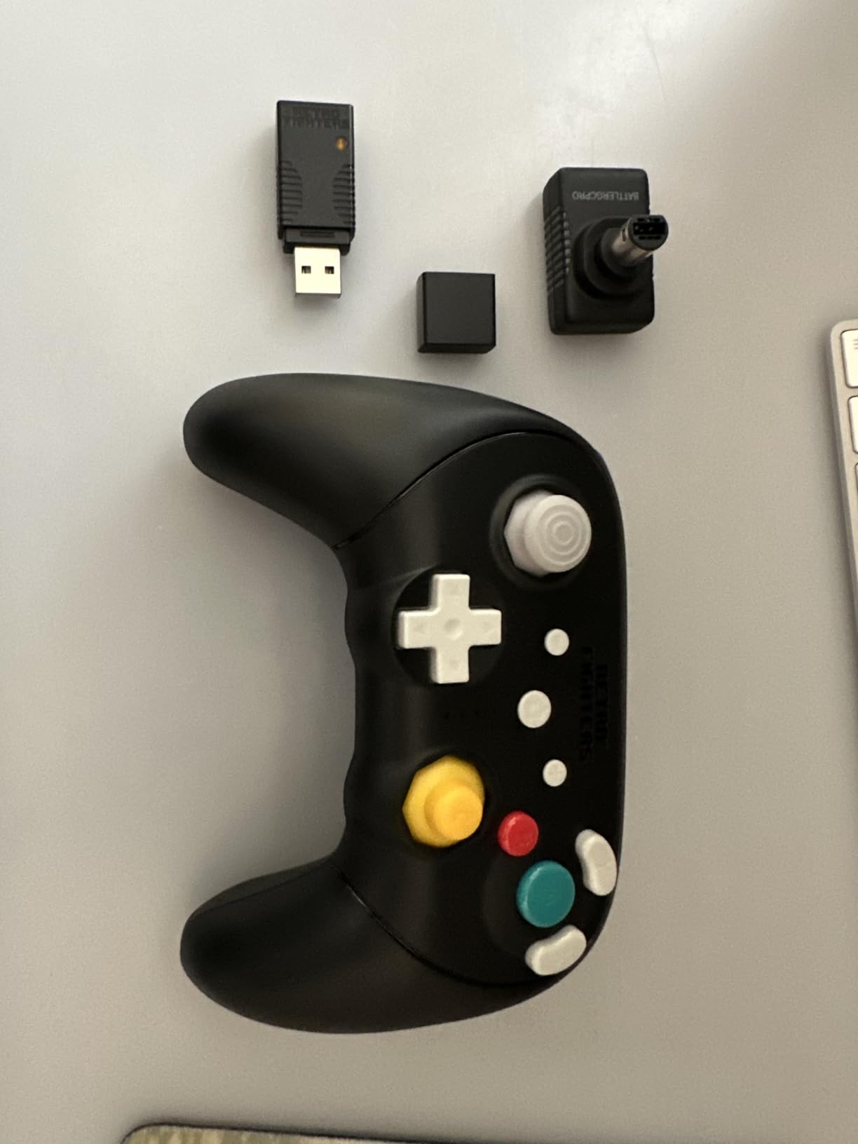 Retro Fighters BattlerGC Pro Series GameCube Controller Compatible with Switch/PC/GameCube - Purple customer photo 2