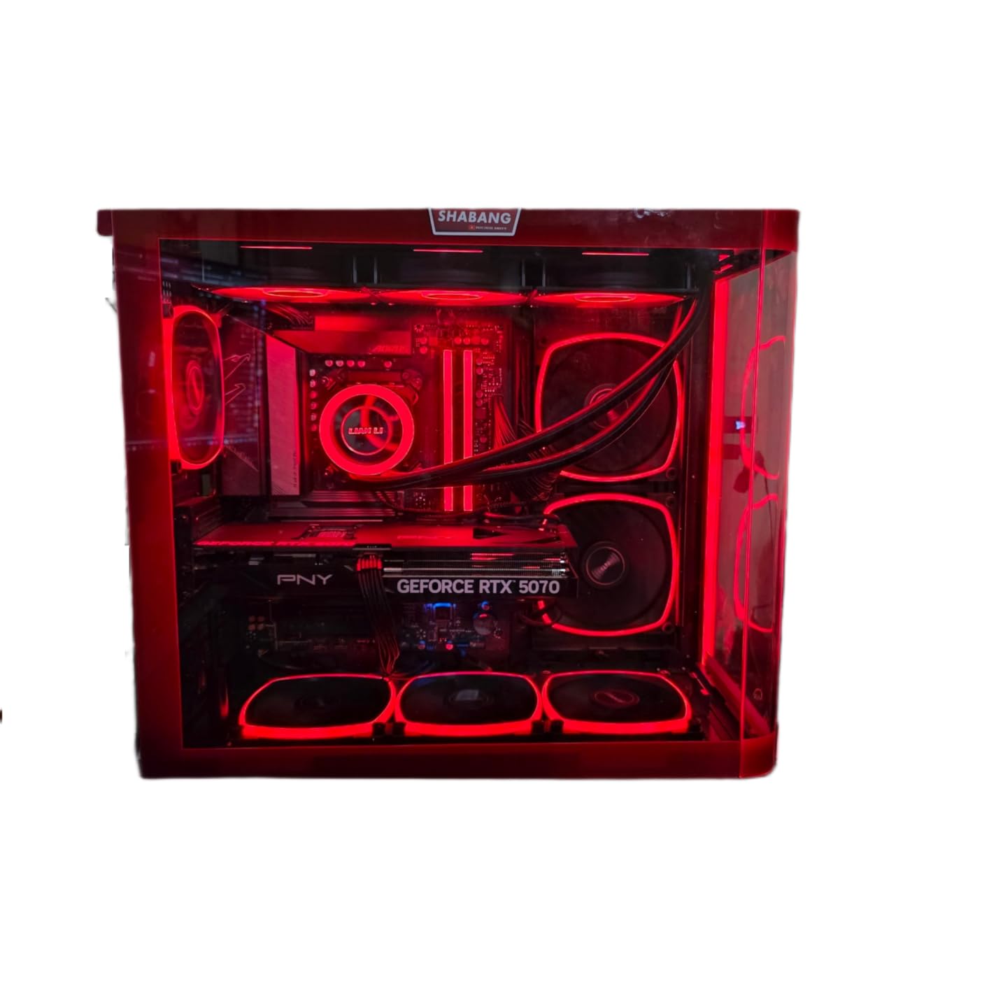 Lian Li Galahad II Lite AIO ARGB Liquid CPU Cooler - 240mm Radiator - Low-Noise - Quick Installation - Daisy-Chain - 2X 28mm Thick ARGB Fans - AMD AM5,AM4/ Intel LGA 1851/1700 (GA2L24RB) customer photo 1
