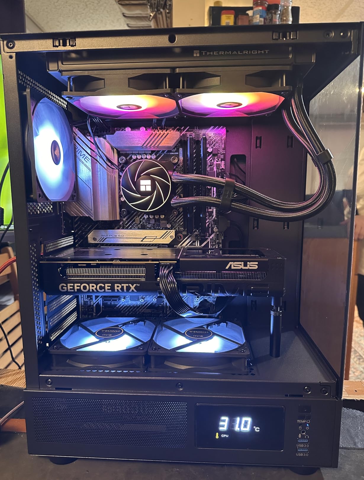 GPU Support Bracket, Gpu Anti Sag Bracket, Graphics Card GPU Brace Support, Video Card Sag Holder Bracket, GPU Stand with Magnet & Non-Slip Sheet, L(74-120mm) customer photo 1