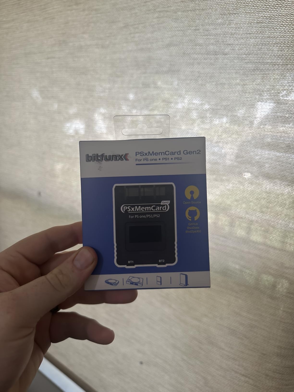 BITFUNX PSxMemCard Gen2 Memory Card - Supports Firmware Upgrade, Unlimited Storage and Sd2psXtd, Includes an 8GB MicroSD Card, High Speed Game Memory Card for PS2/PS1/PS One Console (Tran-Black) customer photo 2