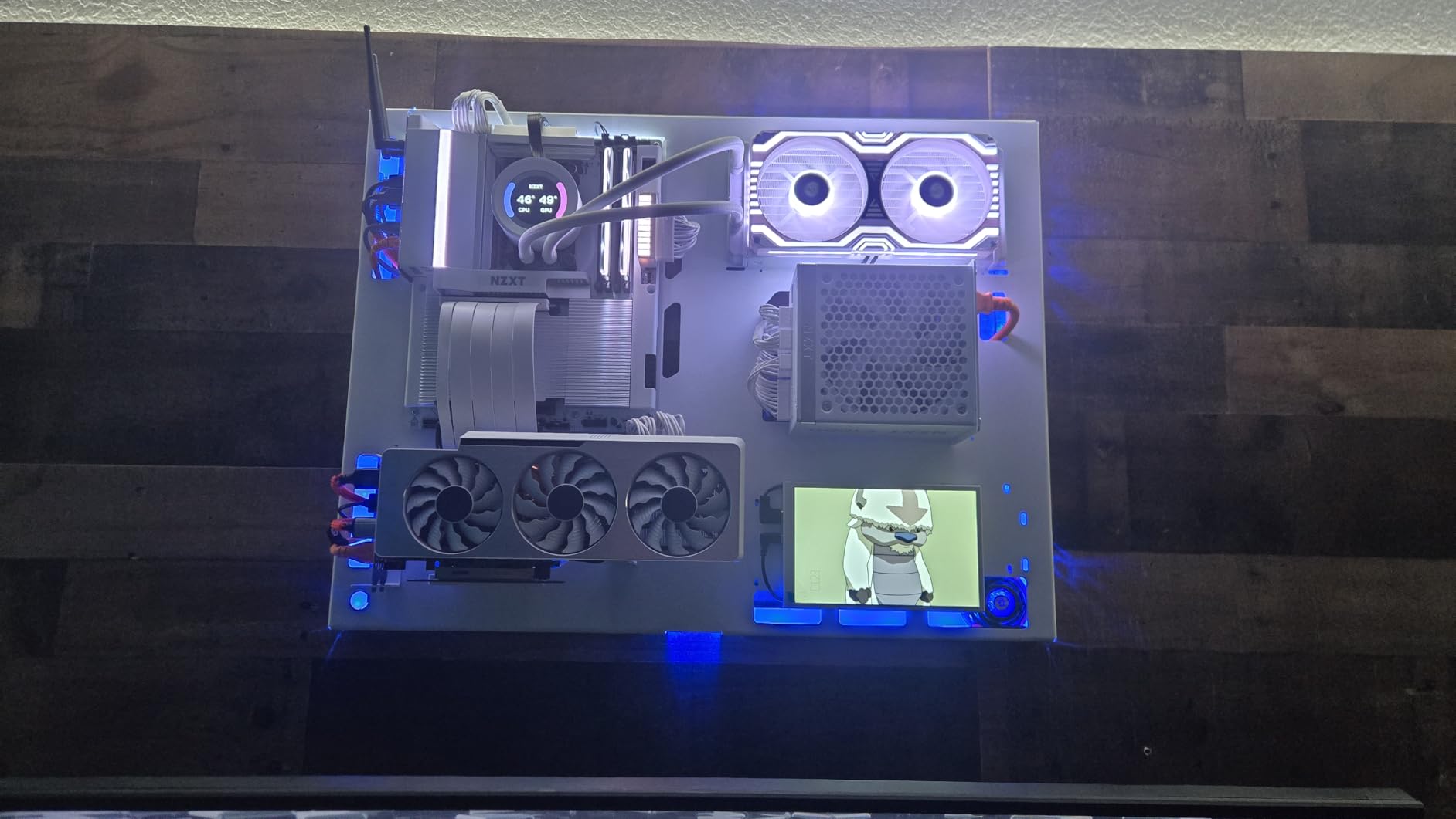 ABK Design, Wall Computer Case - Wall Mount Computer Case - Gaming PC Case - Wall Mount ATX Case - Wall PC Case for PC Gaming - Computer Cases for PC Computer - Pc Case, Pc Chassis customer photo 1