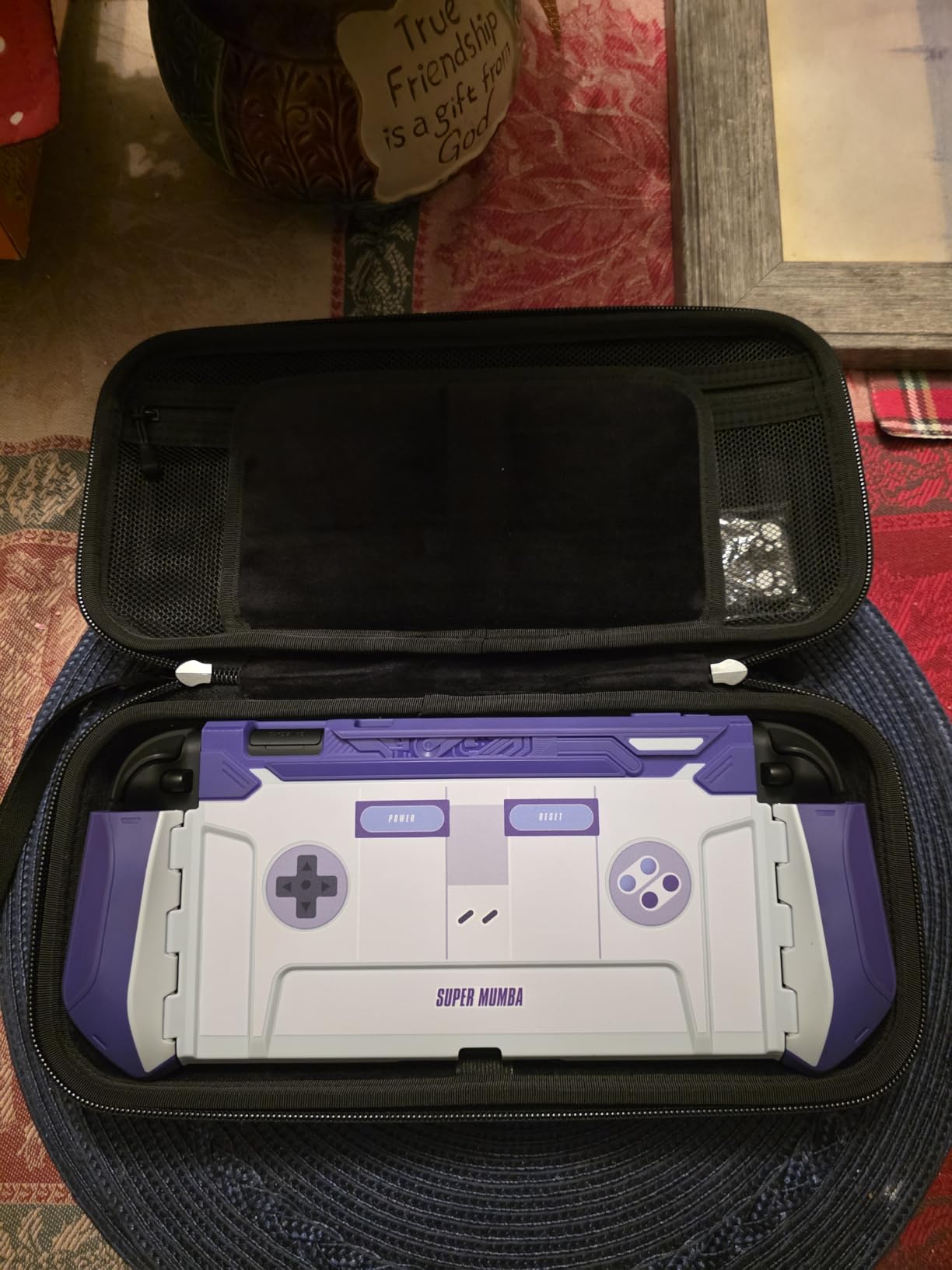 Mumba Nintendo Switch 2 Carrying Case [2025 Plus Version] [Fits Protective Cases] Hard Shell Travel Handbag Pouch with 12 Game Card Slots, Large Capacity for Switch 2 Accessories (Black) customer photo 2